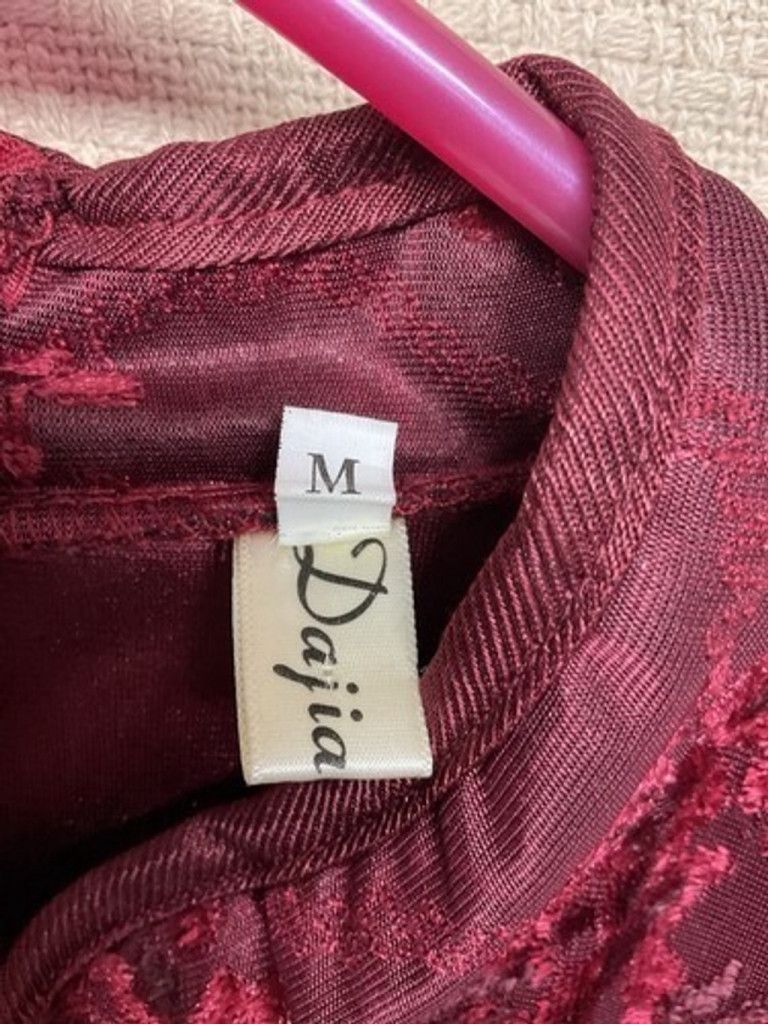 Other Dajia Velvet Chinese Qipao Cheongsam Midi Dress Women Size M Size M / US 6-8 / IT 42-44 - 2 Thumbnail