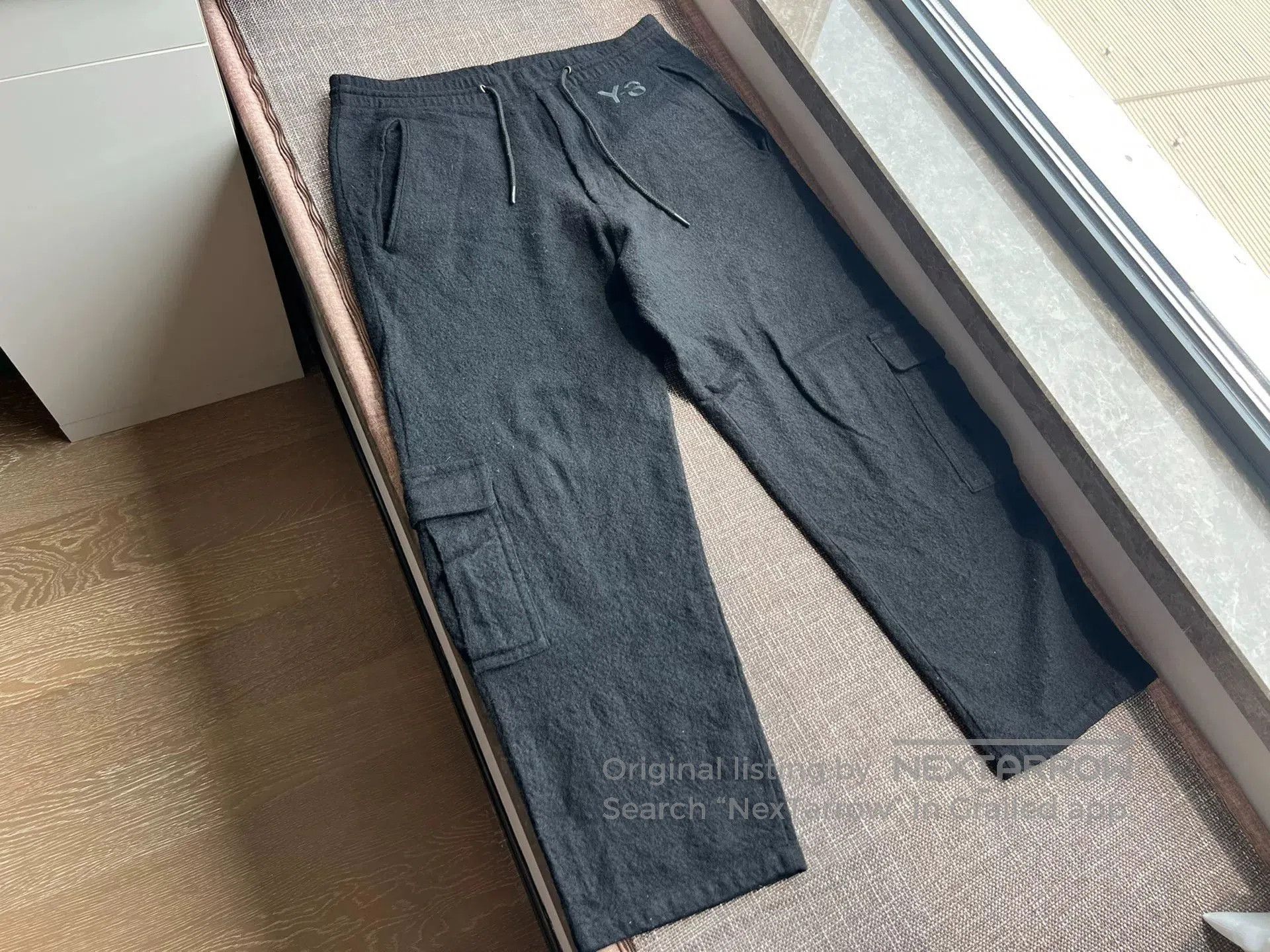 Y-3 Y-3 Men's Black Samurai Trousers. Size US 28 / EU 44 - 2 Thumbnail