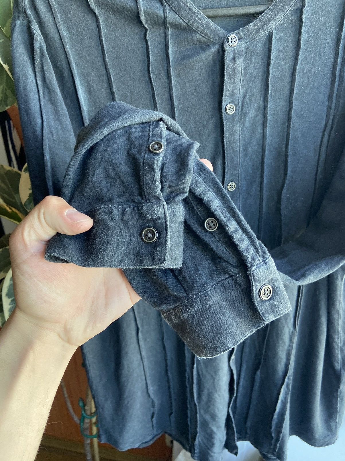 John Varvatos John Varvatos linen shirt avant-garde Size US M / EU 48-50 / 2 - 5 Thumbnail