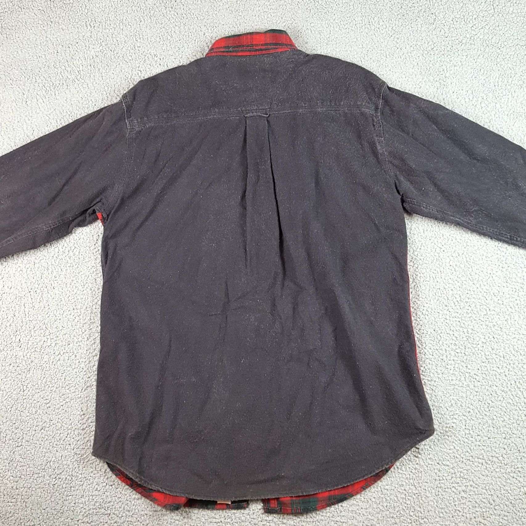 Vintage VINTAGE Woolrich Button-Up Shirt L Mens Plaid Woolrich Lumberjack 90s Red Cotton Flannel Workwear Mens Size US L / EU 52-54 / 3 - 6 Thumbnail