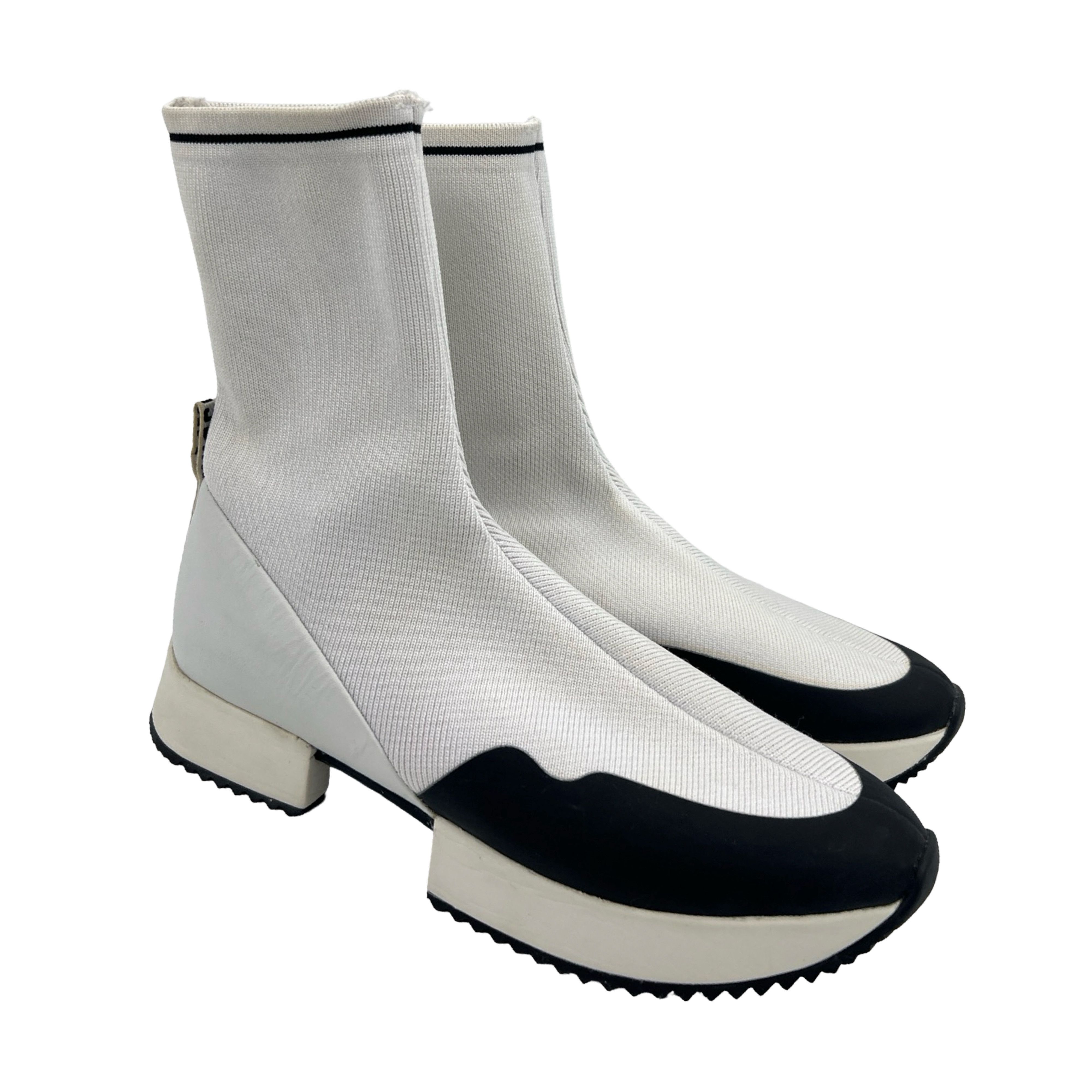 Dirk Bikkembergs Vintage Rare Bikkembergs Socks Style Ankle Boots Size US 8 / EU 41 - 2 Thumbnail