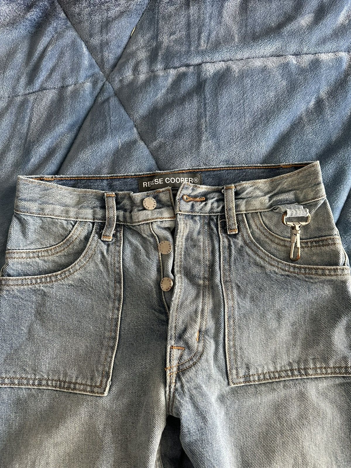 Reese Cooper Blue Washed Jeans Size 26" / US 2 / IT 38 - 5 Thumbnail