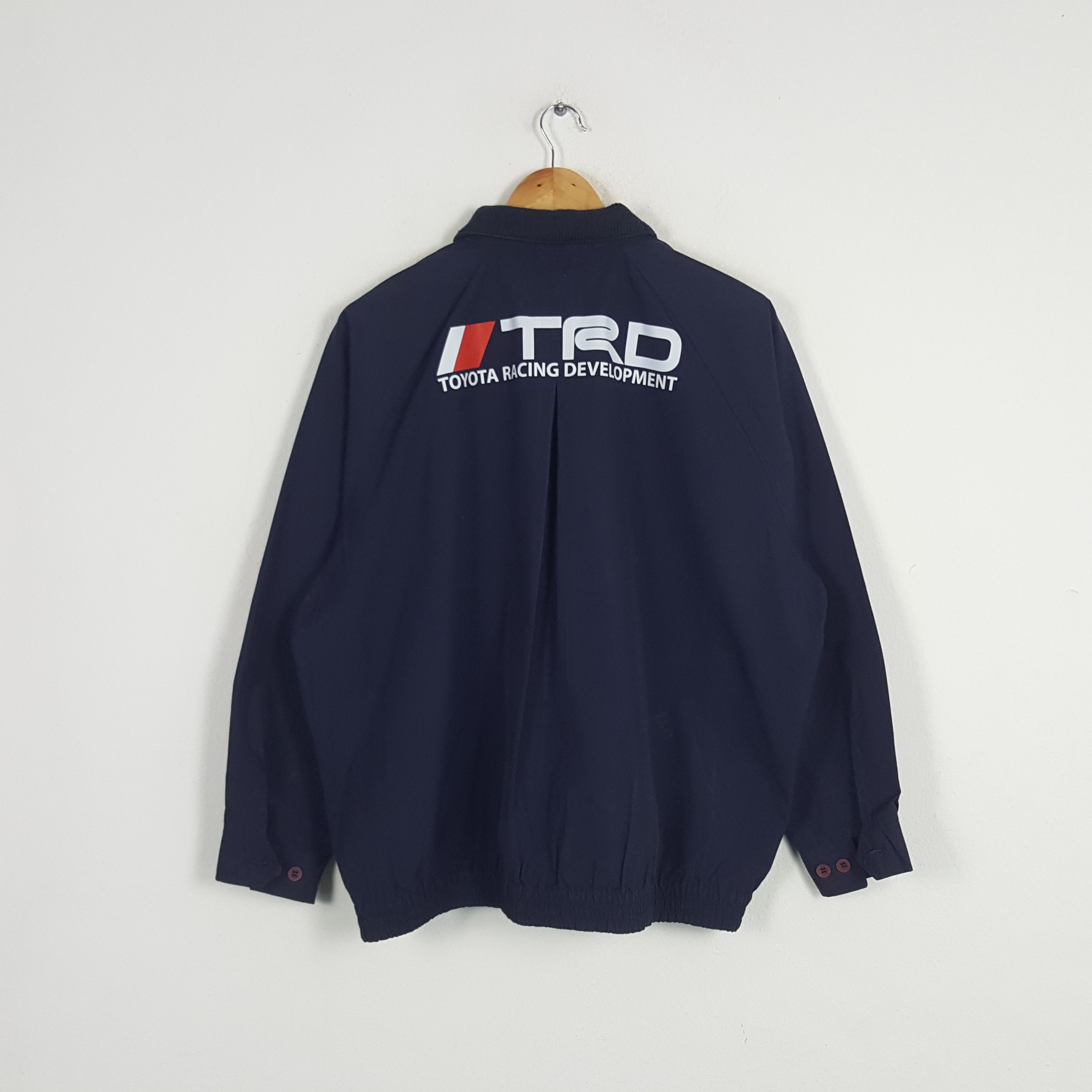 Japanese Brand × Vintage Vintage Dunlop X TRD Toyota Racing Japanese Custom Jacket Size US XL / EU 56 / 4 - 1 Thumbnail