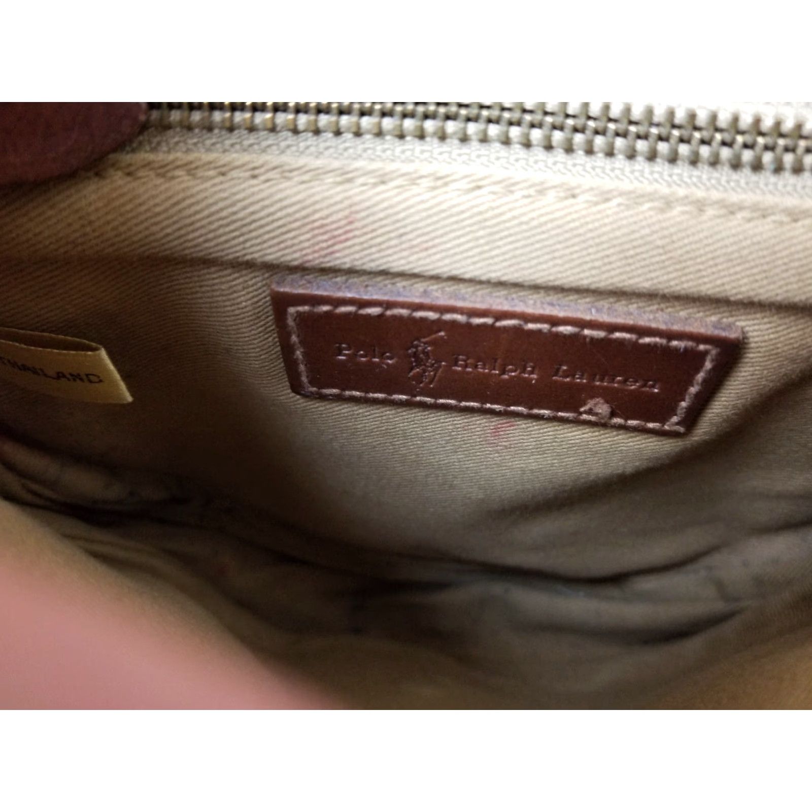 Ralph Lauren VINTAGE Ralph Lauren Polo PVC Green Check Crossbody Bag Women's Small 9x7x6 Leather Lined Size ONE SIZE - 6 Thumbnail