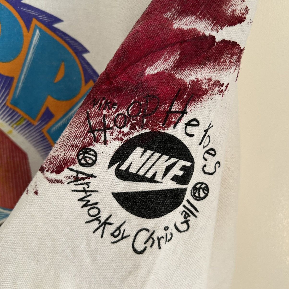 Nike × Vintage Vintages 90s Nike Scottie Pippen Hoop Héroes Tee Size US M / EU 48-50 / 2 - 5 Thumbnail