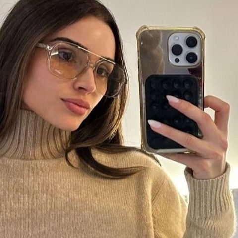 Saint Laurent Paris Saint Laurent SL545 004 Sunglasses Brown Aviator Frame Size ONE SIZE - 6 Thumbnail
