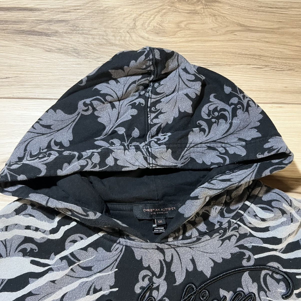 Christian Audigier Christian Audigier Tiger Camo Pullover Hoodie AOP Size XL / US 12-14 / IT 48-50 - 8 Thumbnail