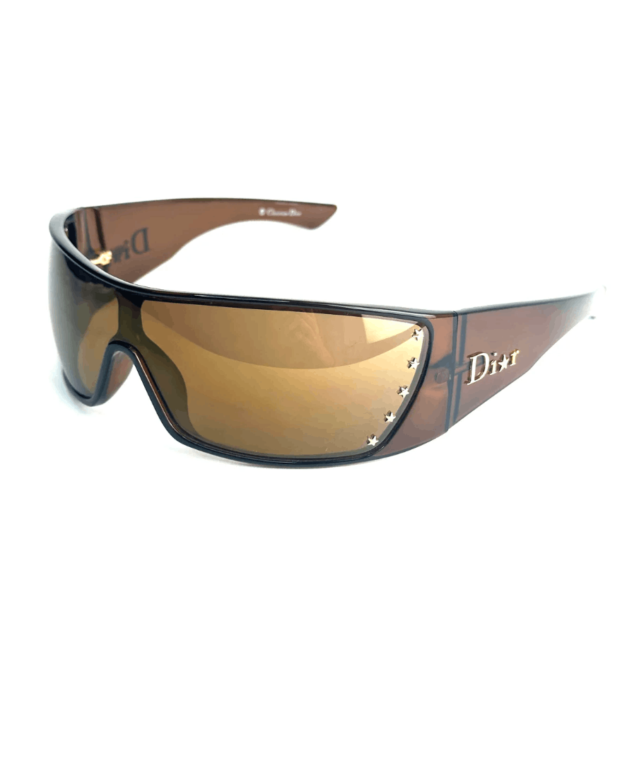 Dior DIOR Sunglasses Stelle/N Wrap Shield Mask Ski Galliano Size ONE SIZE - 1 Thumbnail