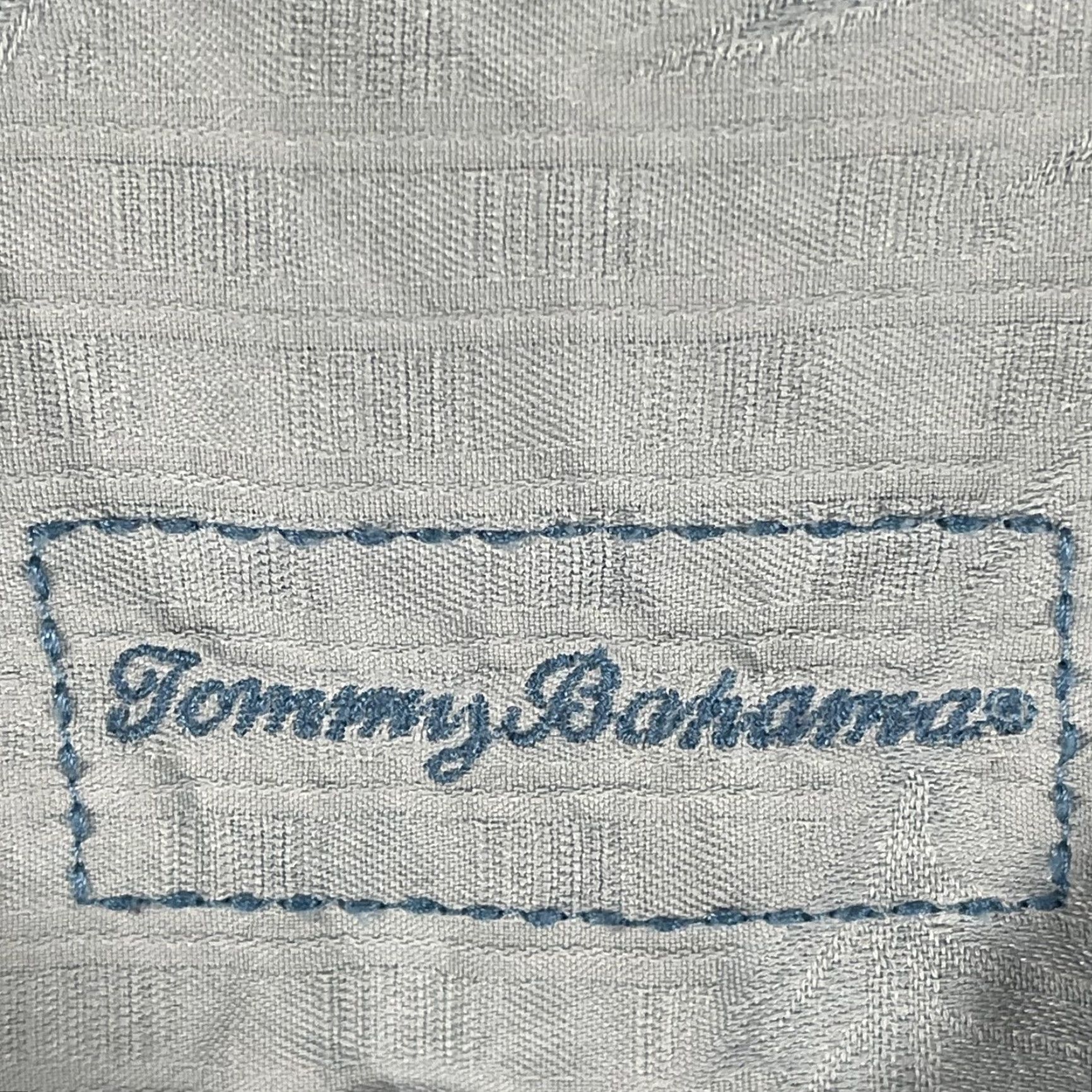 Tommy Bahama Tommy Bahama Shirt Mens XL Blue Silk Jacquard Hawaiian Camp Button Up Casual Size US XL / EU 56 / 4 - 4 Thumbnail