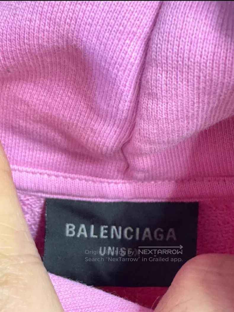 Balenciaga Balenciaga New Year Series Pink Hoodie Size US S / EU 44-46 / 1 - 6 Thumbnail
