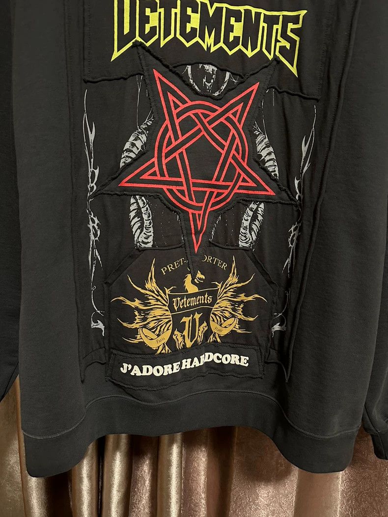 Vetements vetements Pentagram multi-element patch sweatshirt 2501-Nex Size US XS / EU 42 / 0 - 4 Thumbnail