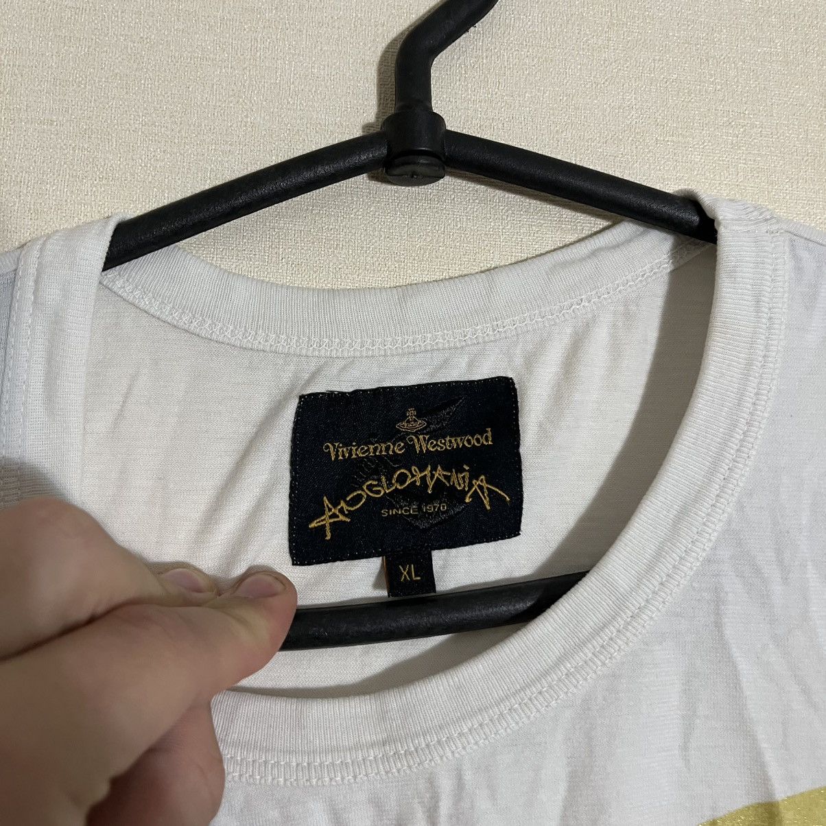 Vivienne Westwood Vivienne Westwood big logo y2k white t-shirt Size US XL / EU 56 / 4 - 7 Thumbnail