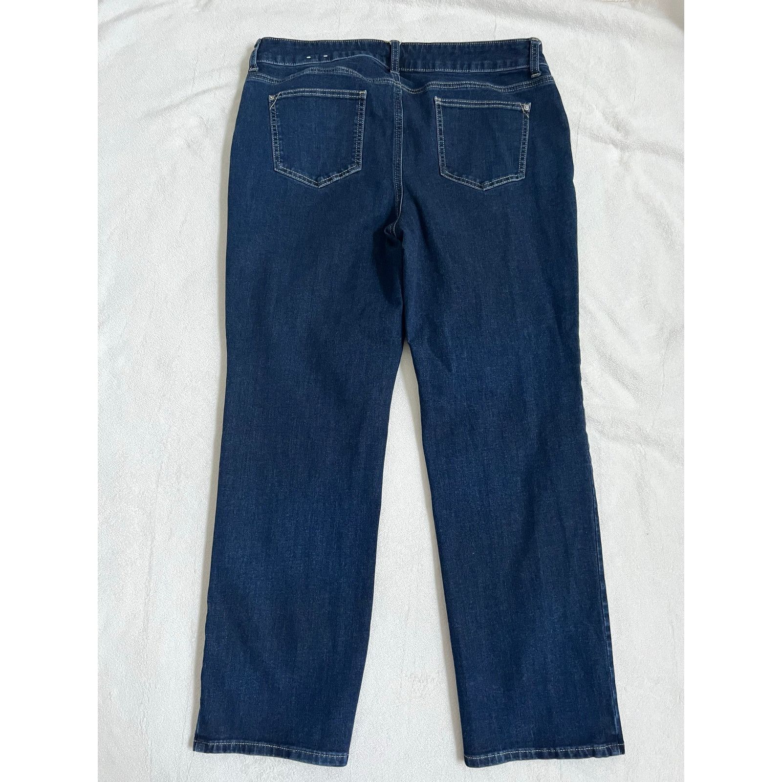 Chicos Chicos Mid-Rise Straight Leg Jean Size 2 Regular (US 12) Size 34" / US 12 / IT 48 - 4 Thumbnail