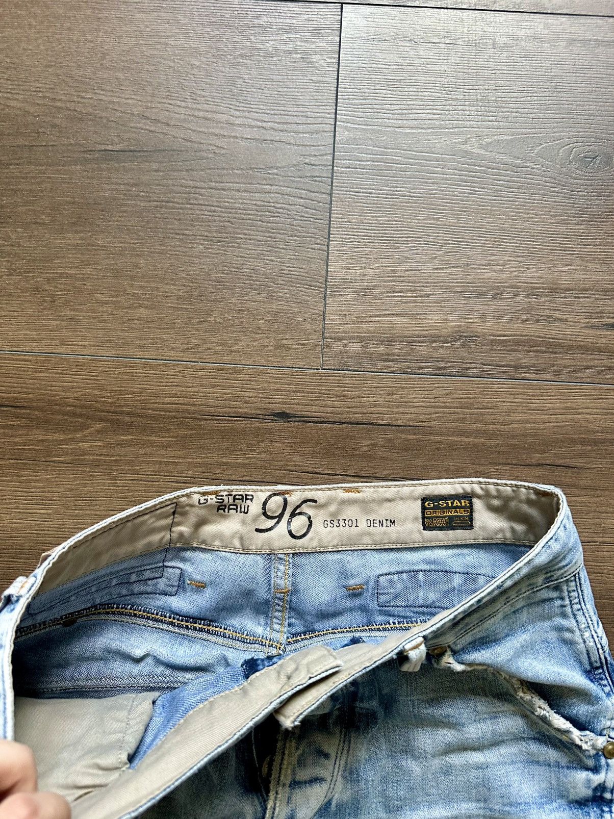 G-Star Vintage Gstar Raw Y2K Distressed Pants 96 Size US 34 / EU 50 - 13 Thumbnail