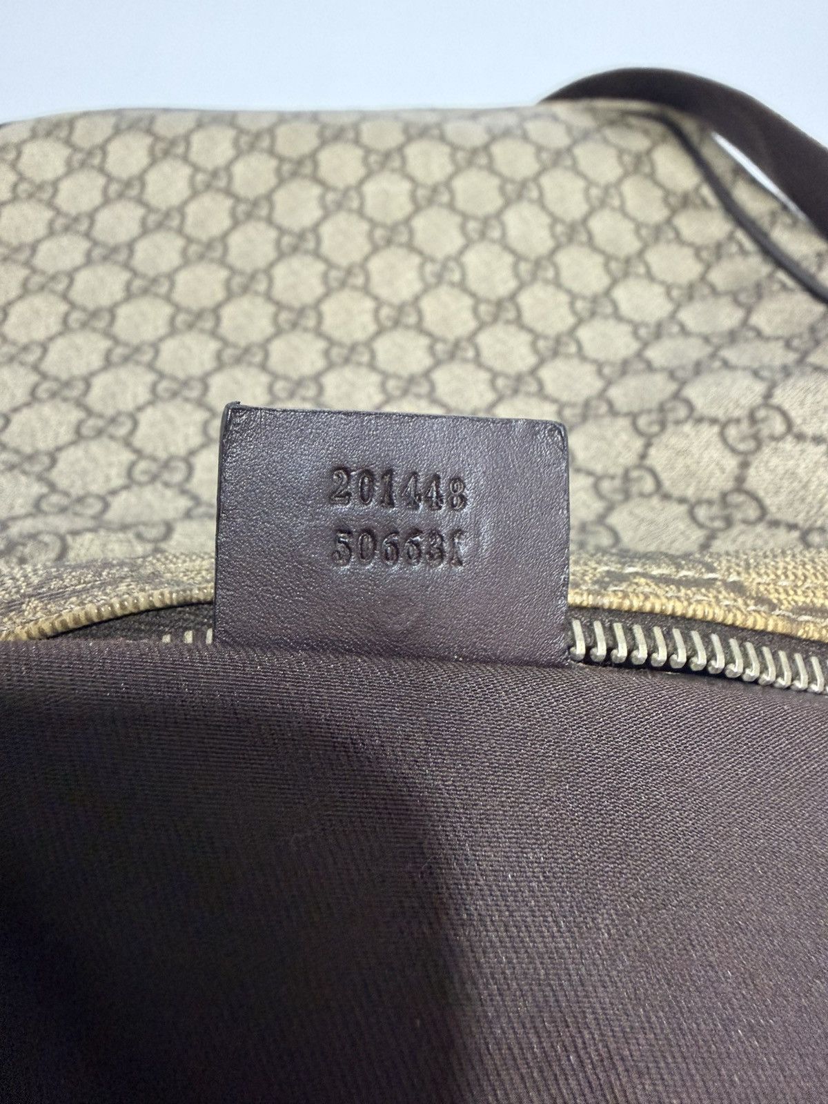 Gucci Gucci Beige GG Supreme Canvas Joy Messenger Bag Size ONE SIZE - 9 Thumbnail