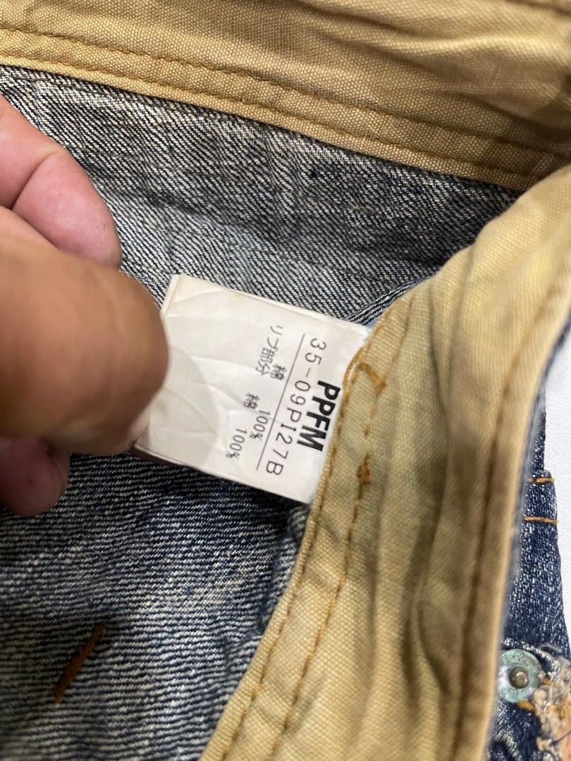 If Six Was Nine × PPFM 🔥VERY RARE !! PPFM JEANS JAPANESE BRAND DENIM Size US 31 - 3 Thumbnail
