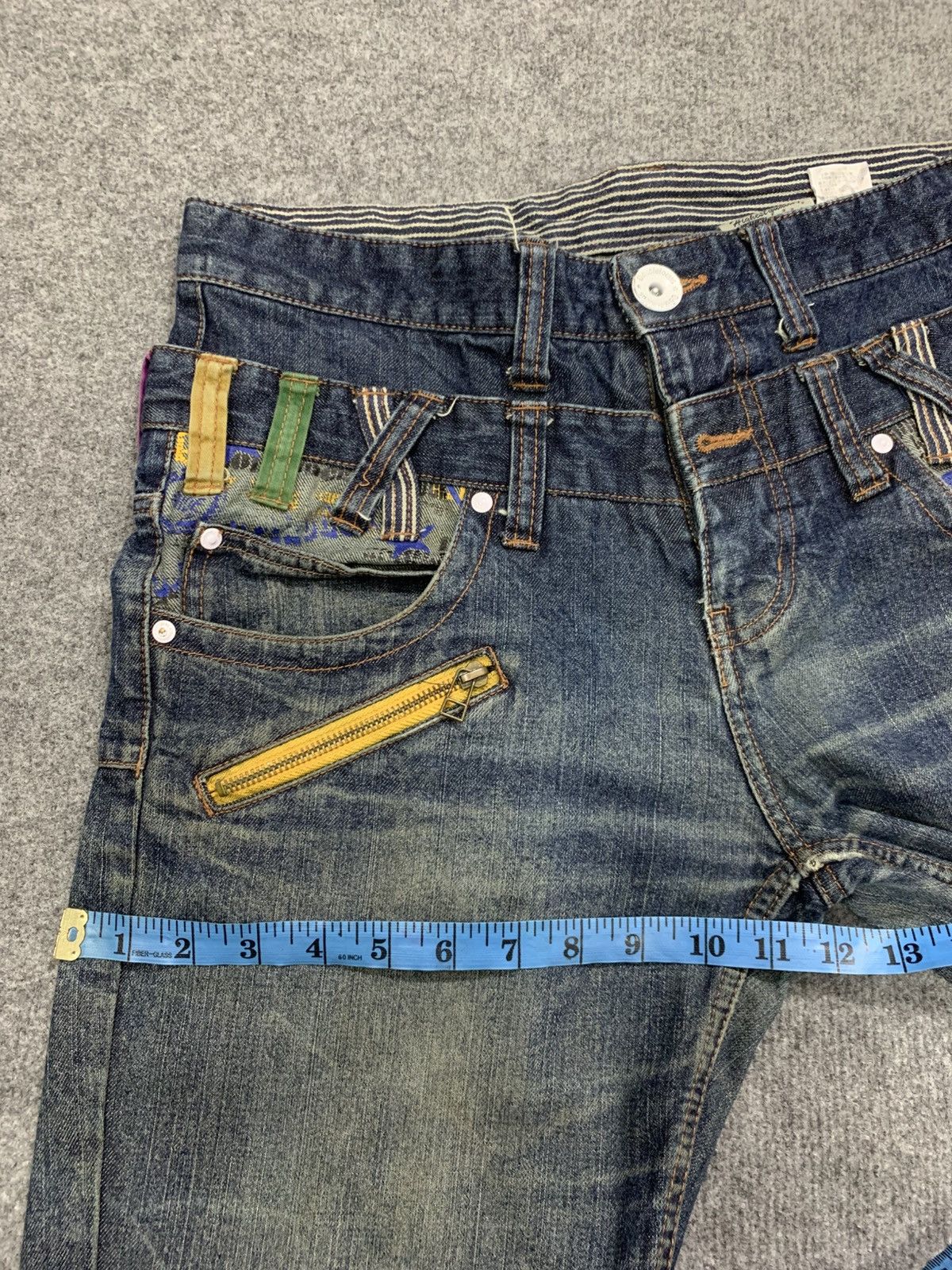 Punk and Yo DOUBLE WAIST DOUBLEFOCUS LIKE PUNK STYLE. Size US 32 / EU 48 - 4 Thumbnail