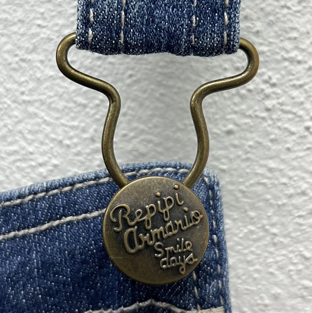 Vintage Repipi Armario Distressed Denim Overalls (Size L) Size US 31 - 5 Thumbnail