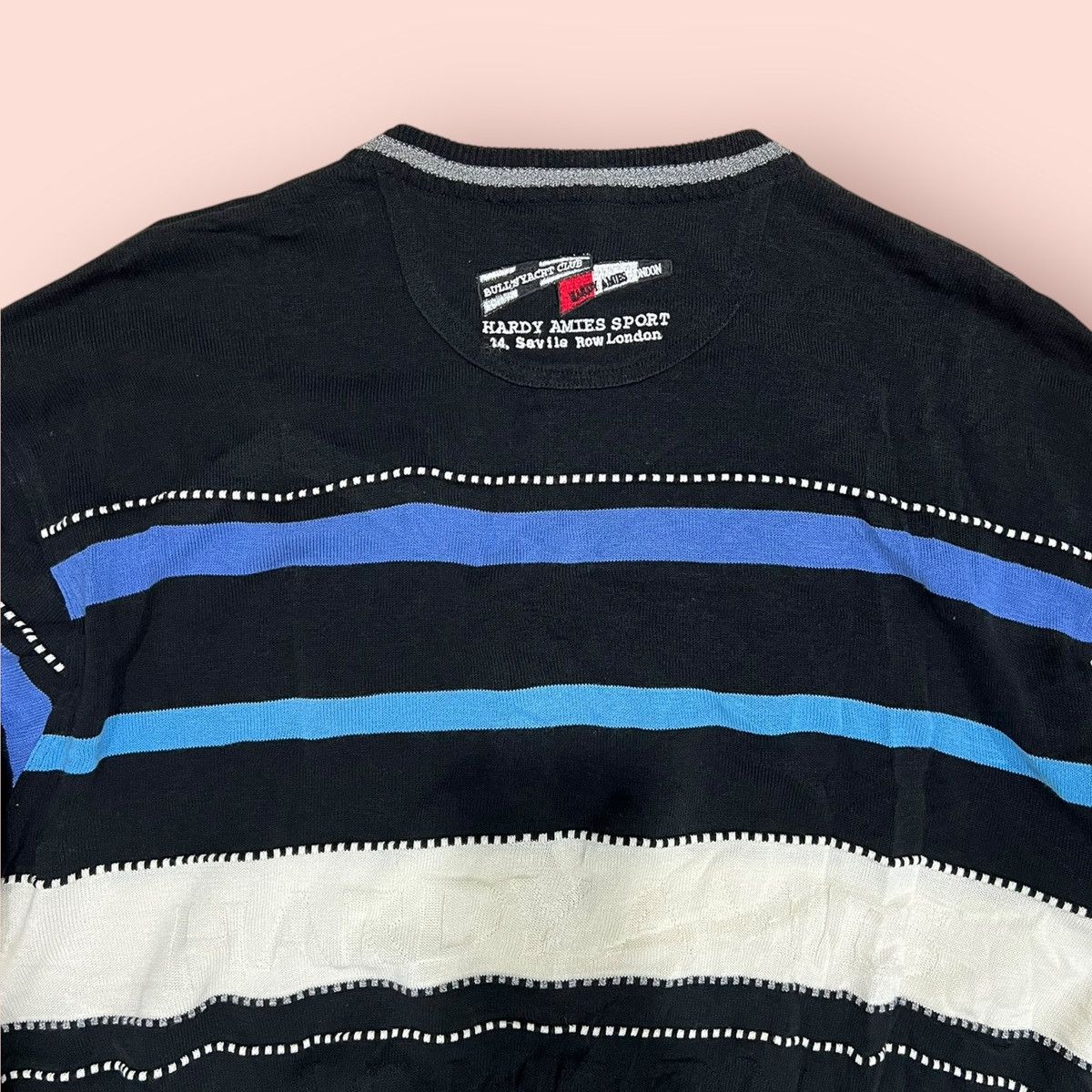 Designer × Hardy Amies VINTAGE HARDY AMIES SPORT PULLOVER SWEATER Size US L / EU 52-54 / 3 - 14 Thumbnail