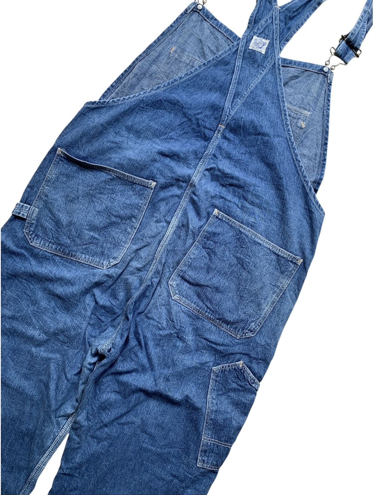 Orslow Japanese brand orslow denim overalls Size US 40 / EU 56 - 6 Thumbnail