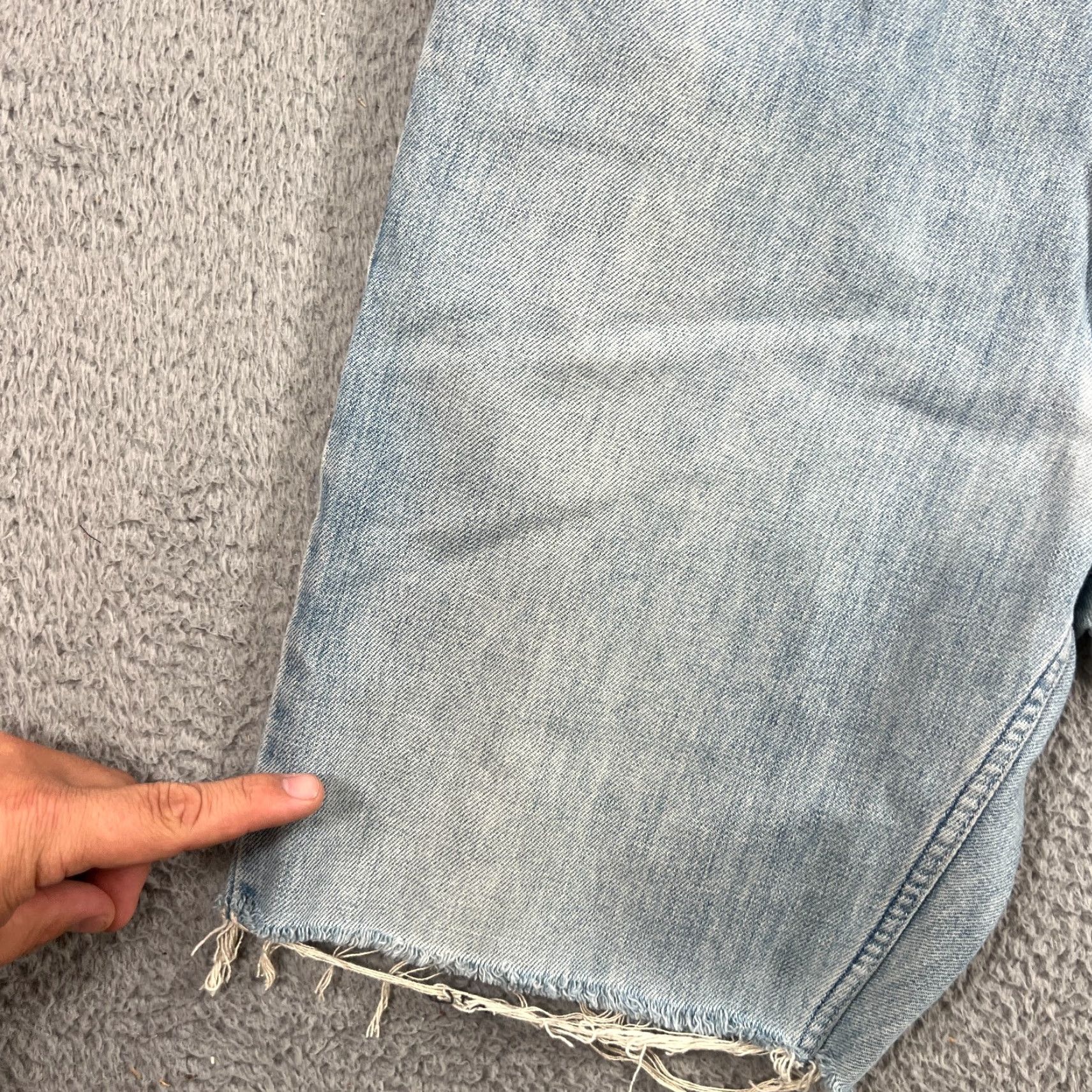 Express Express Shorts 32 Blue Denim Jean Bermuda Beach Summer Mens Size US 32 / EU 48 - 3 Thumbnail
