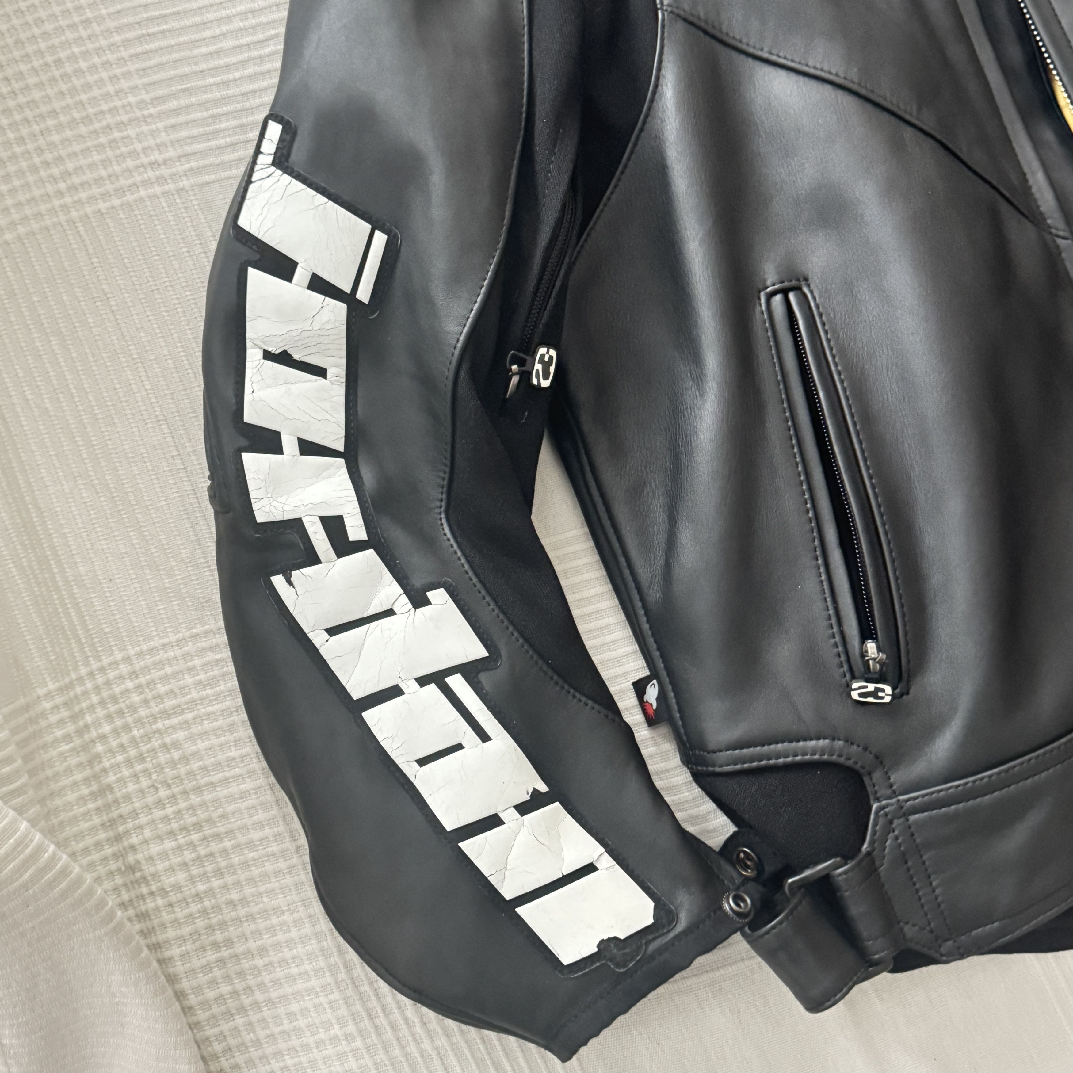 Joe Rocket Joe Rocket Jordan Motorsports Leather Motorcycle Jacket Size US M / EU 48-50 / 2 - 5 Thumbnail