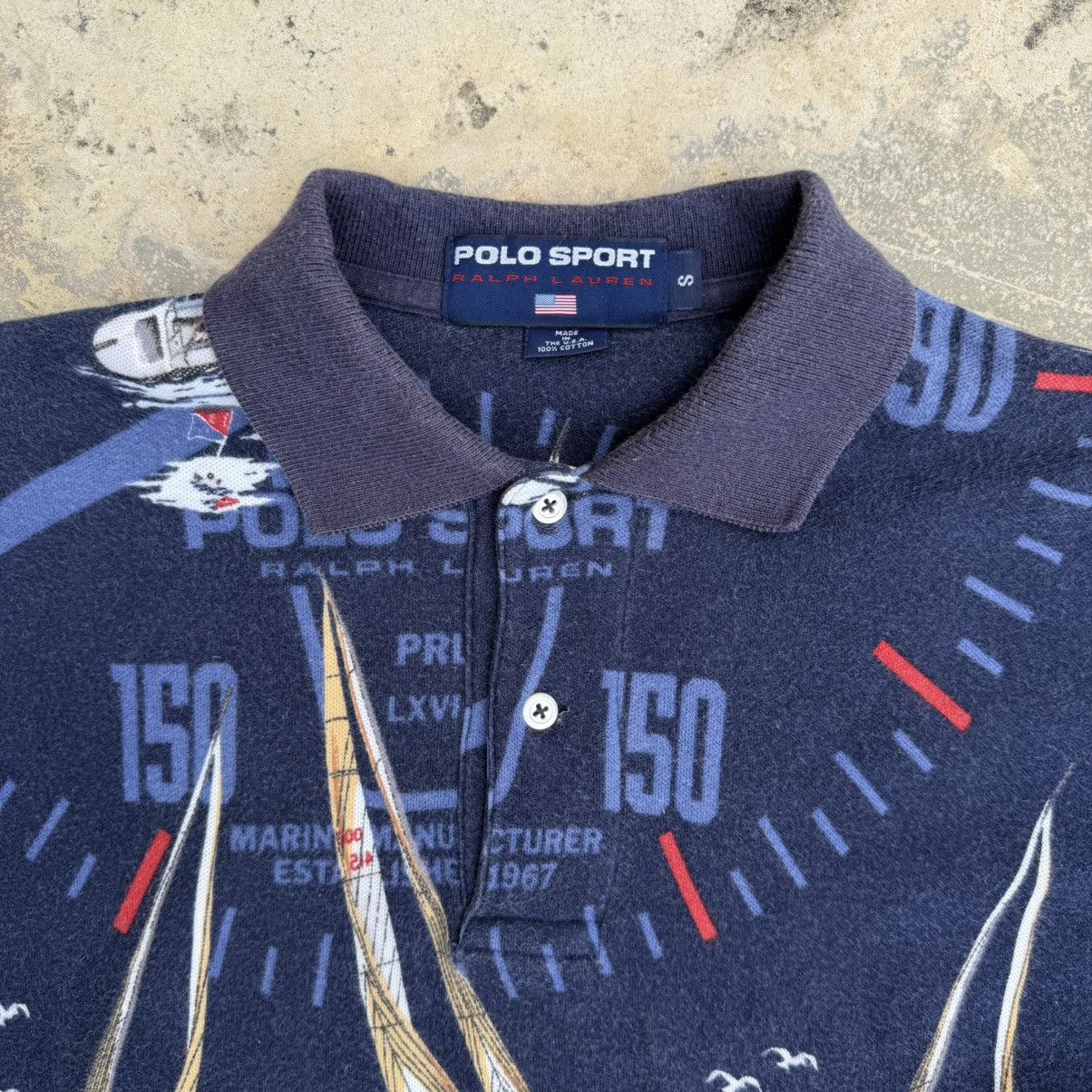 Polo Ralph Lauren Vintage 90’s Polo Sport Yachting Challenge Polo shirts Size US S / EU 44-46 / 1 - 4 Thumbnail