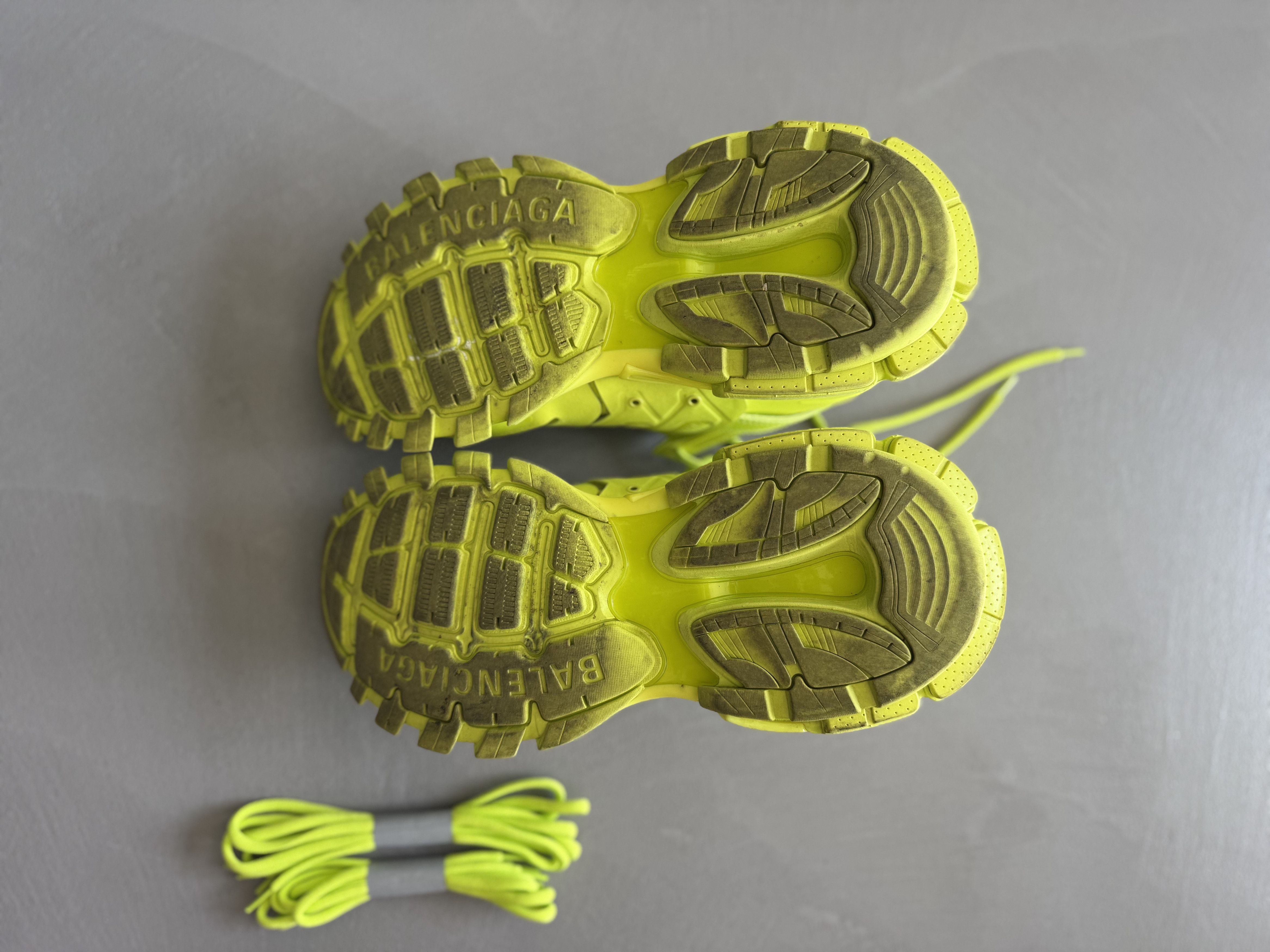 Balenciaga Balenciaga Track Neon Yellow Sneakers Fluorescent Size US 10 / EU 43 - 6 Thumbnail