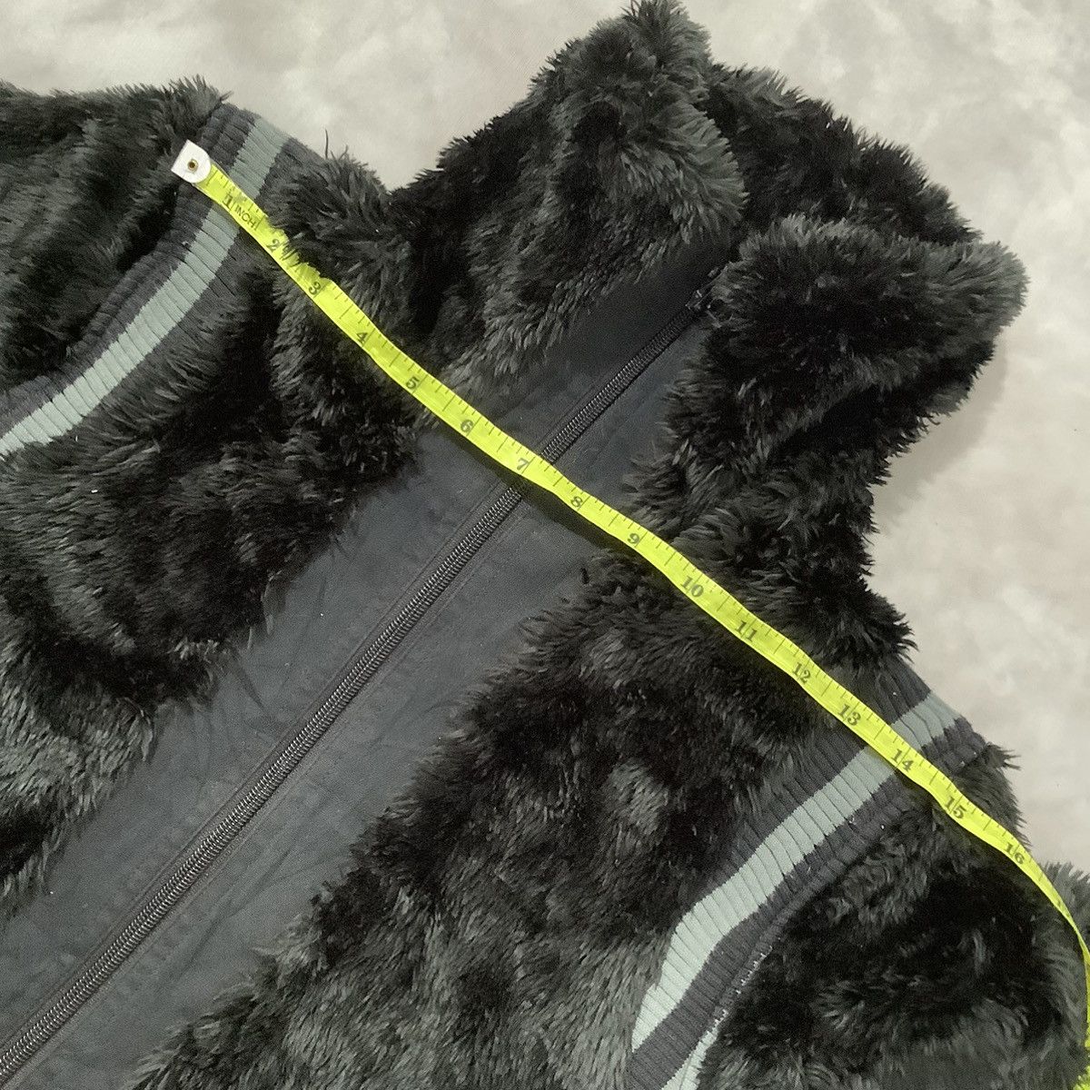 Stussy × Vintage 1990s Faux Fur Stussy Jacket Y2K Style Size US M / EU 48-50 / 2 - 10 Thumbnail