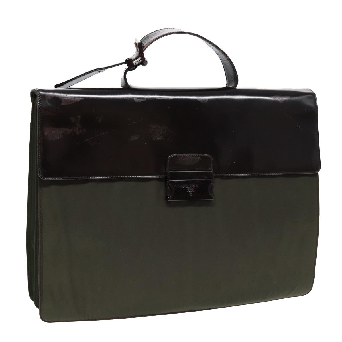 Prada Prada Vintage Briefcase Tessuto Size ONE SIZE - 1 Thumbnail