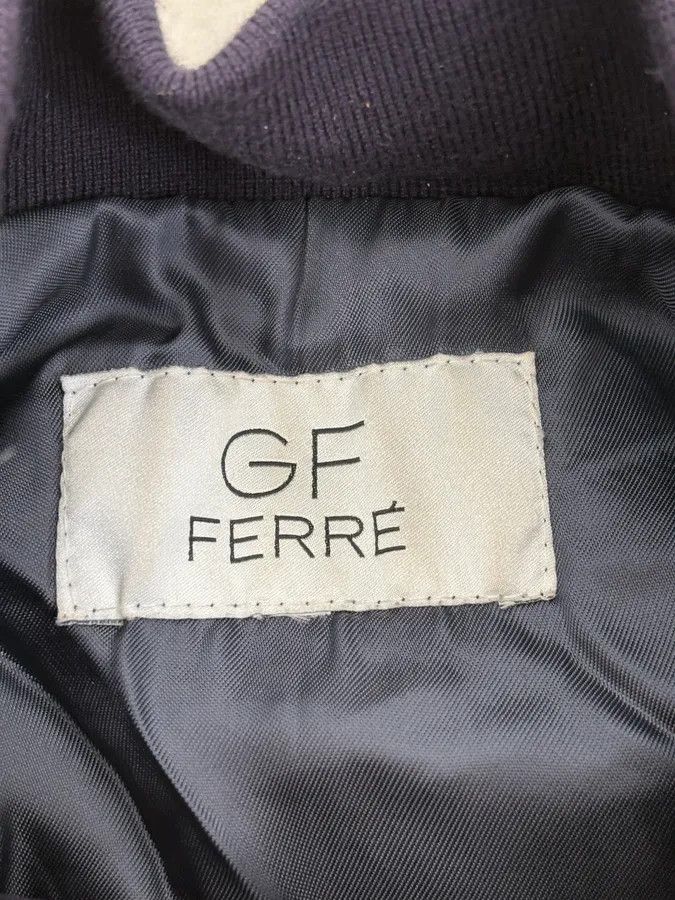 Gianfranco Ferre AW2011 Gianfranco Ferré Navy Suede & Black Leather Bomber Jacket Size S / US 4 / IT 40 - 12 Thumbnail
