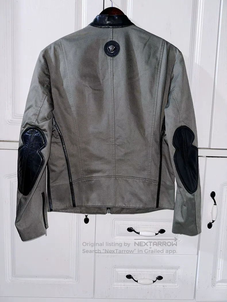 Versace Versace Soft leather panelled leather jacket Size US S / EU 44-46 / 1 - 2 Thumbnail