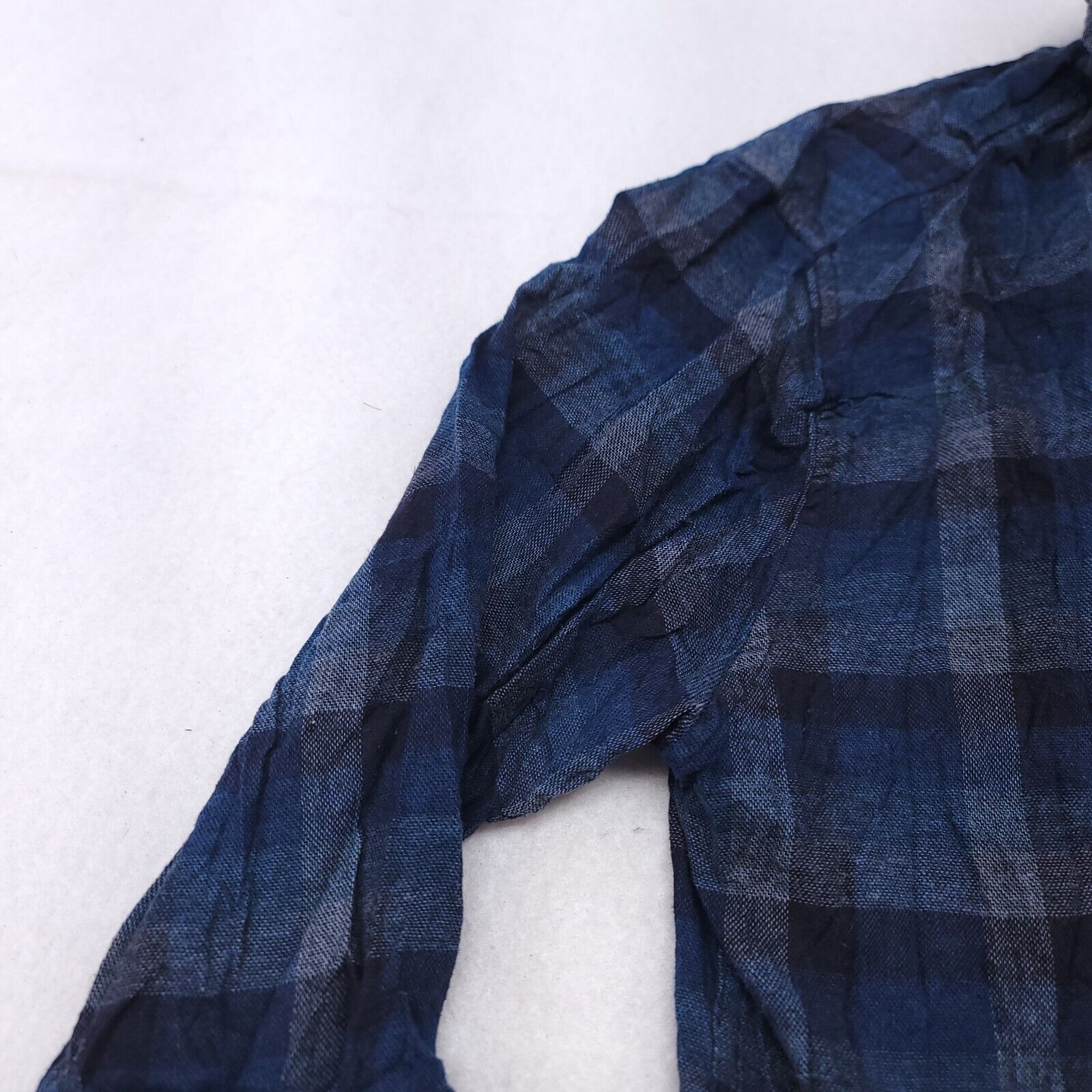 Weatherproof Weatherproof Gingham Flannel Shirt Mens Size Large L Blue Size US L / EU 52-54 / 3 - 4 Thumbnail