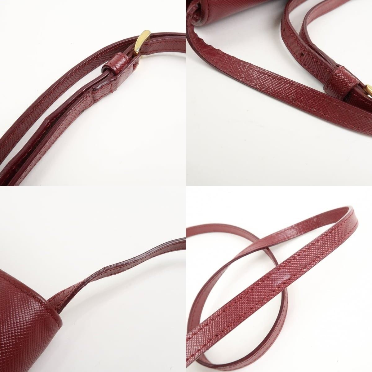 Prada Prada Saffiano Wallet on Chain Crossbody Bag Size ONE SIZE - 4 Thumbnail