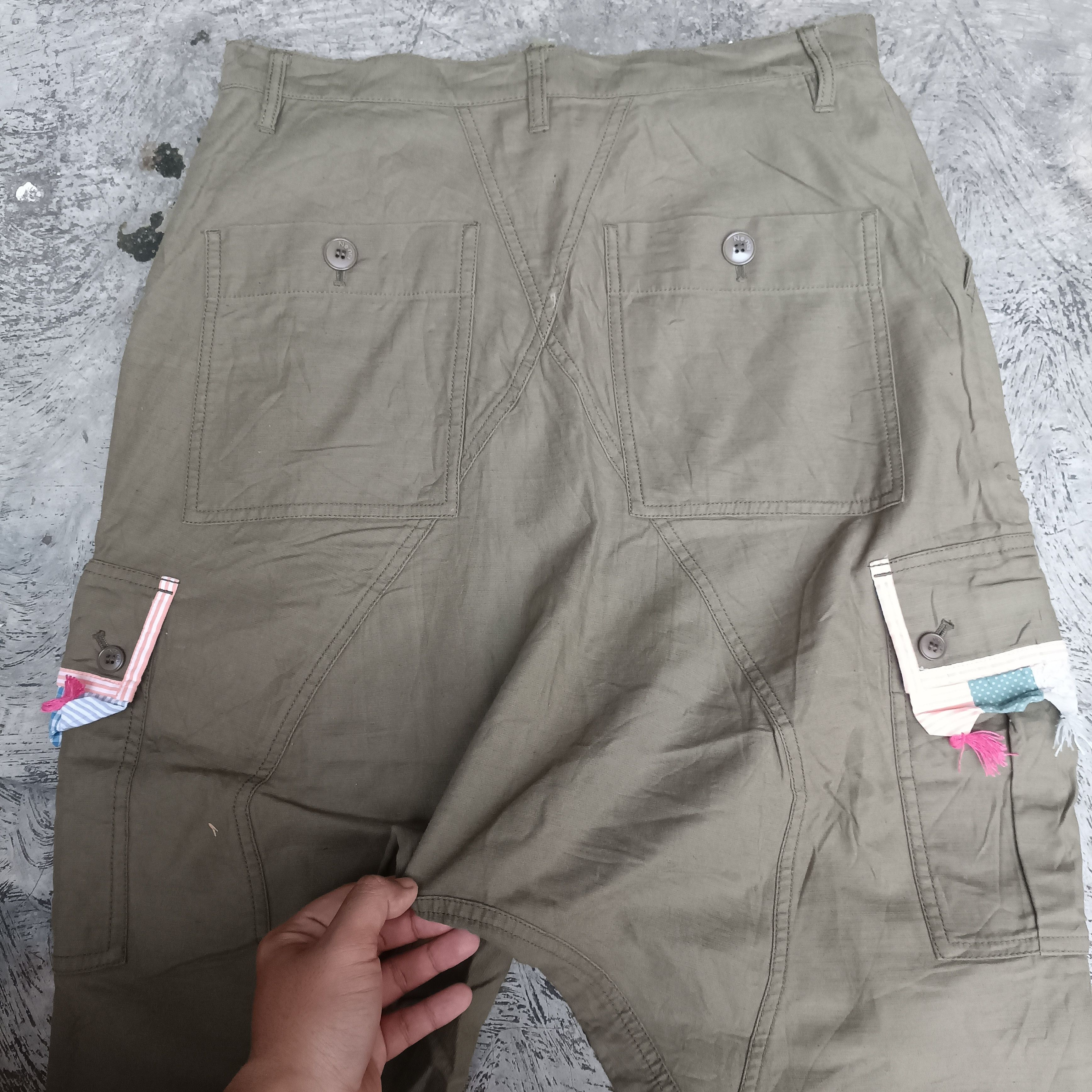 Issey Miyake Ne-Net nya Pants Cargo Rare Design By Issey Miyake Size US 32 / EU 48 - 7 Thumbnail