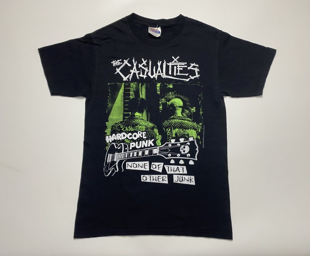 Band Tees Rare Vintage 00s The Casualties Punk tee Size US S / EU 44-46 / 1 - 1 Thumbnail