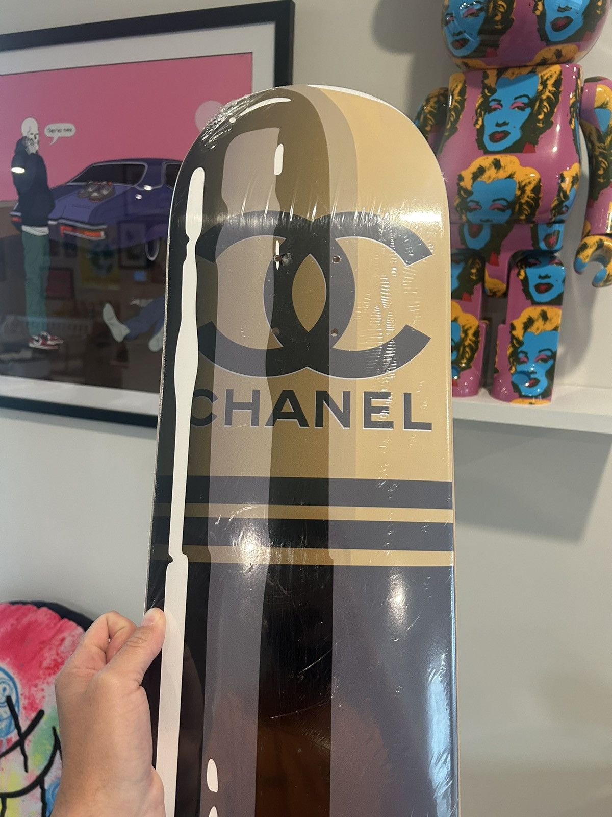 Chanel × Designer Chanel x Denial limited edition skate deck Size ONE SIZE - 3 Thumbnail