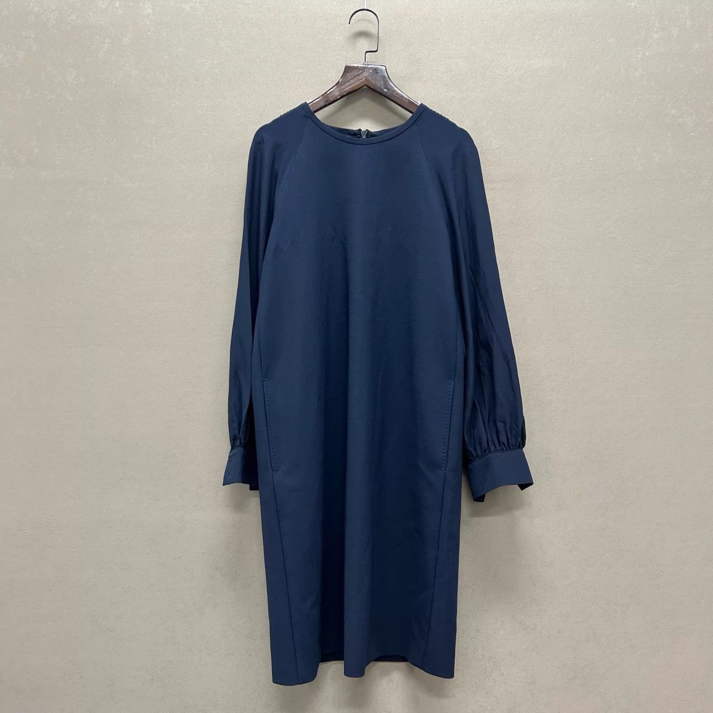 Max Mara Maxmara new with tags navy blue long sleeve dress 36 Size XS / US 0-2 / IT 36-38 - 1 Thumbnail