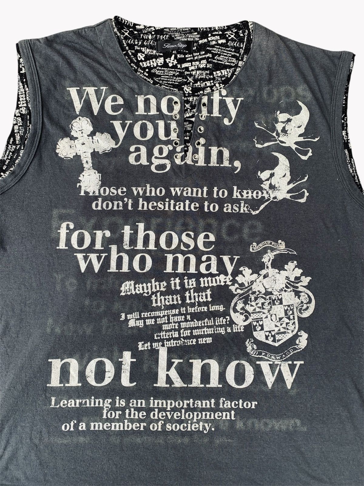 Hysteric Glamour × If Six Was Nine × Japanese Brand WE NOTIFY YOU AGAIN Size US L / EU 52-54 / 3 - 4 Thumbnail