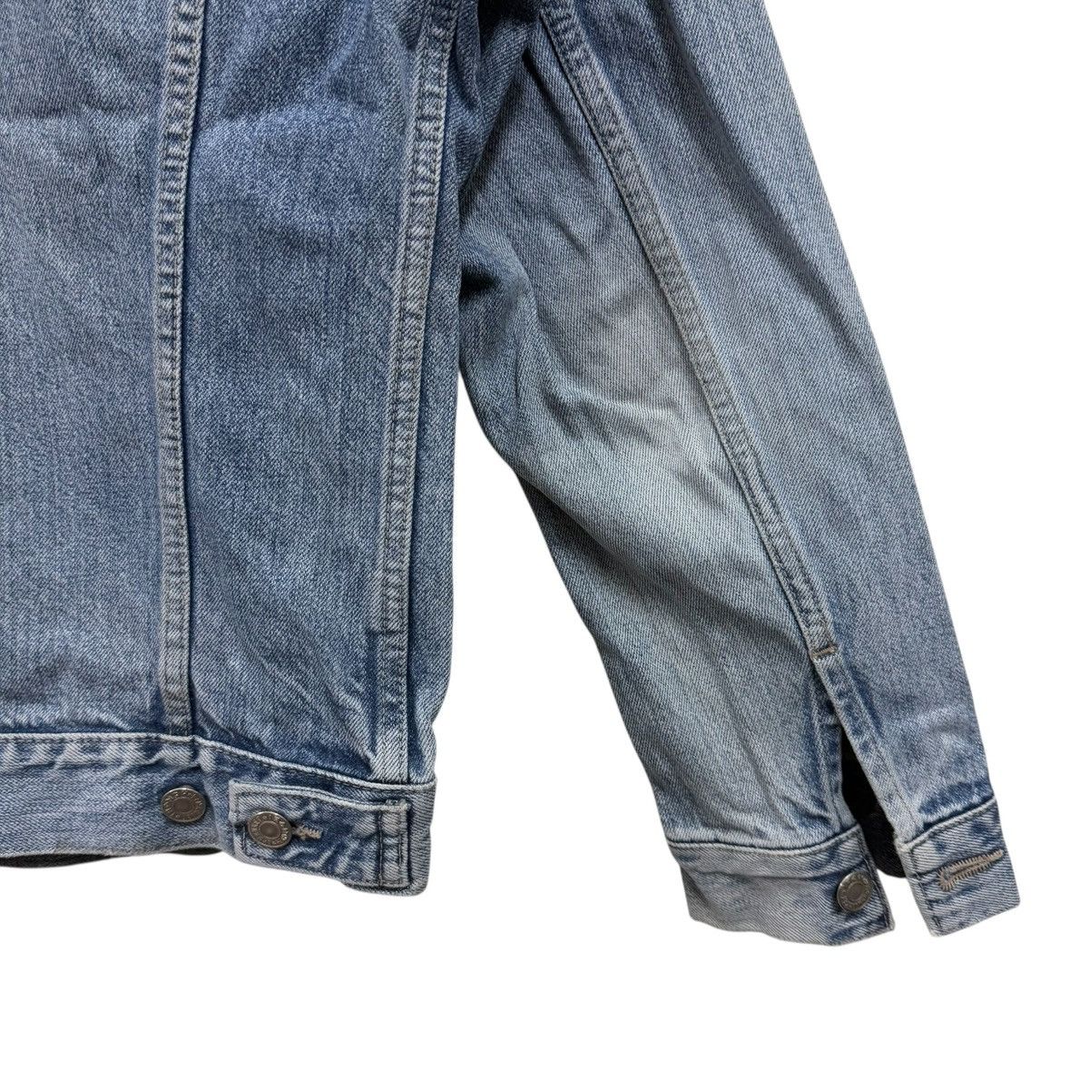 HOLLYWOOD RANCH MARKET Vintage 90s Hollywood Ranch Market Denim Jacket Distressed Size US M / EU 48-50 / 2 - 8 Thumbnail