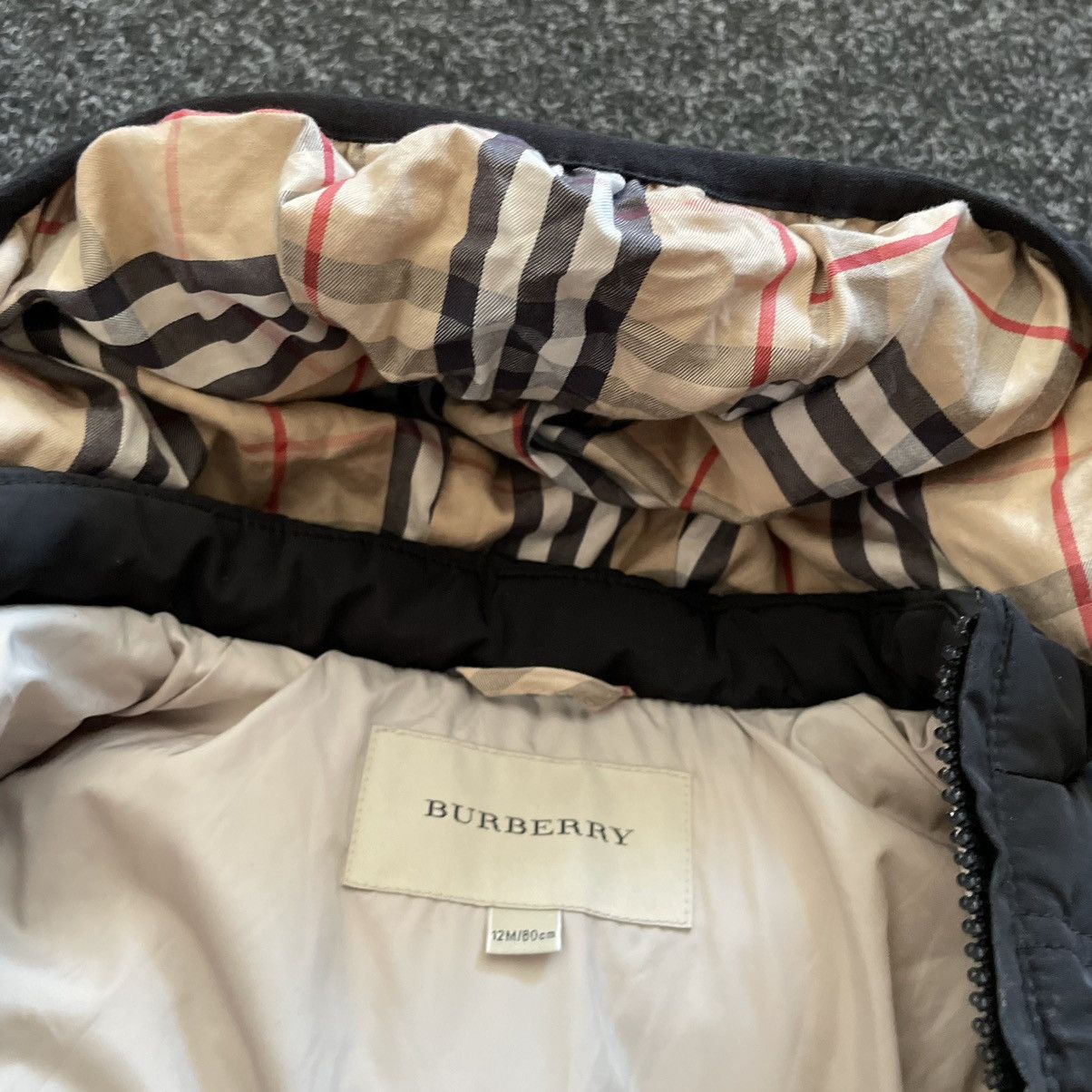 Burberry CHILD size BURBERRRY down jacket bomber puffer nova check Size XXS / US 00 / IT 34 - 4 Thumbnail