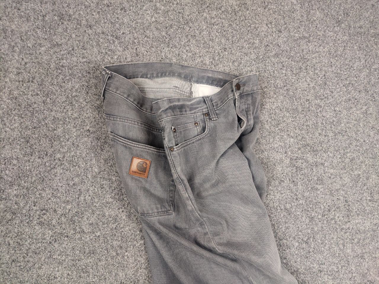 Carhartt Vintage Carhartt Light Gray Faded denim Jeans USA Style Size US 34 / EU 50 - 11 Thumbnail