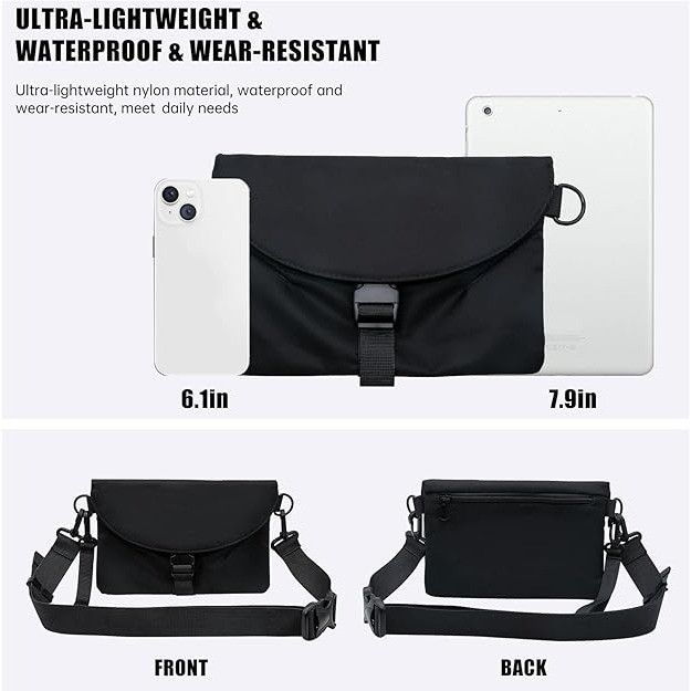 Other Portable Sling Bag for Women & Men, Waterproof Crossbody Bla Size ONE SIZE - 5 Thumbnail