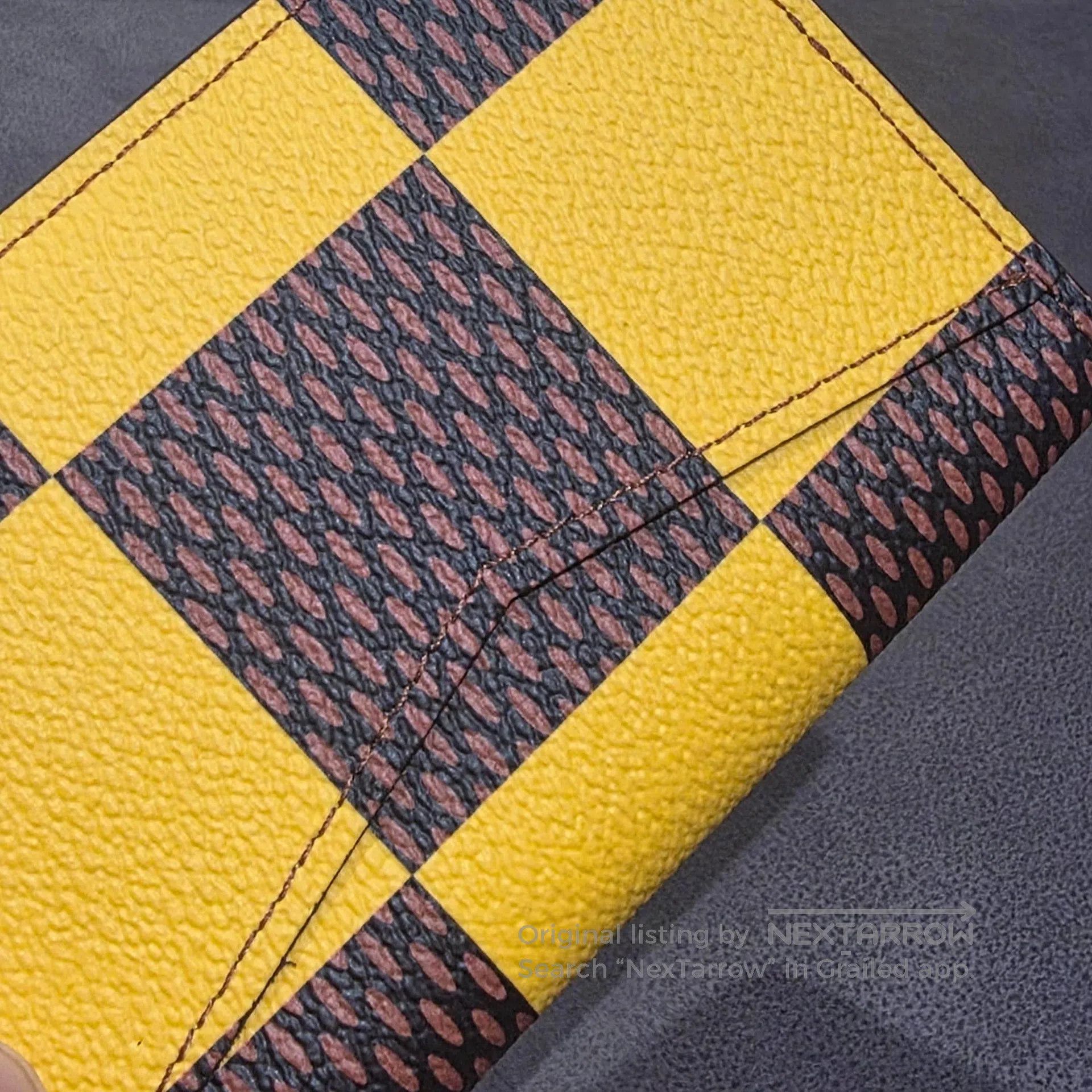 Louis Vuitton Louis Vuitton 24SS Chess Black-Yellow Chessboard with Grid Size ONE SIZE - 3 Thumbnail