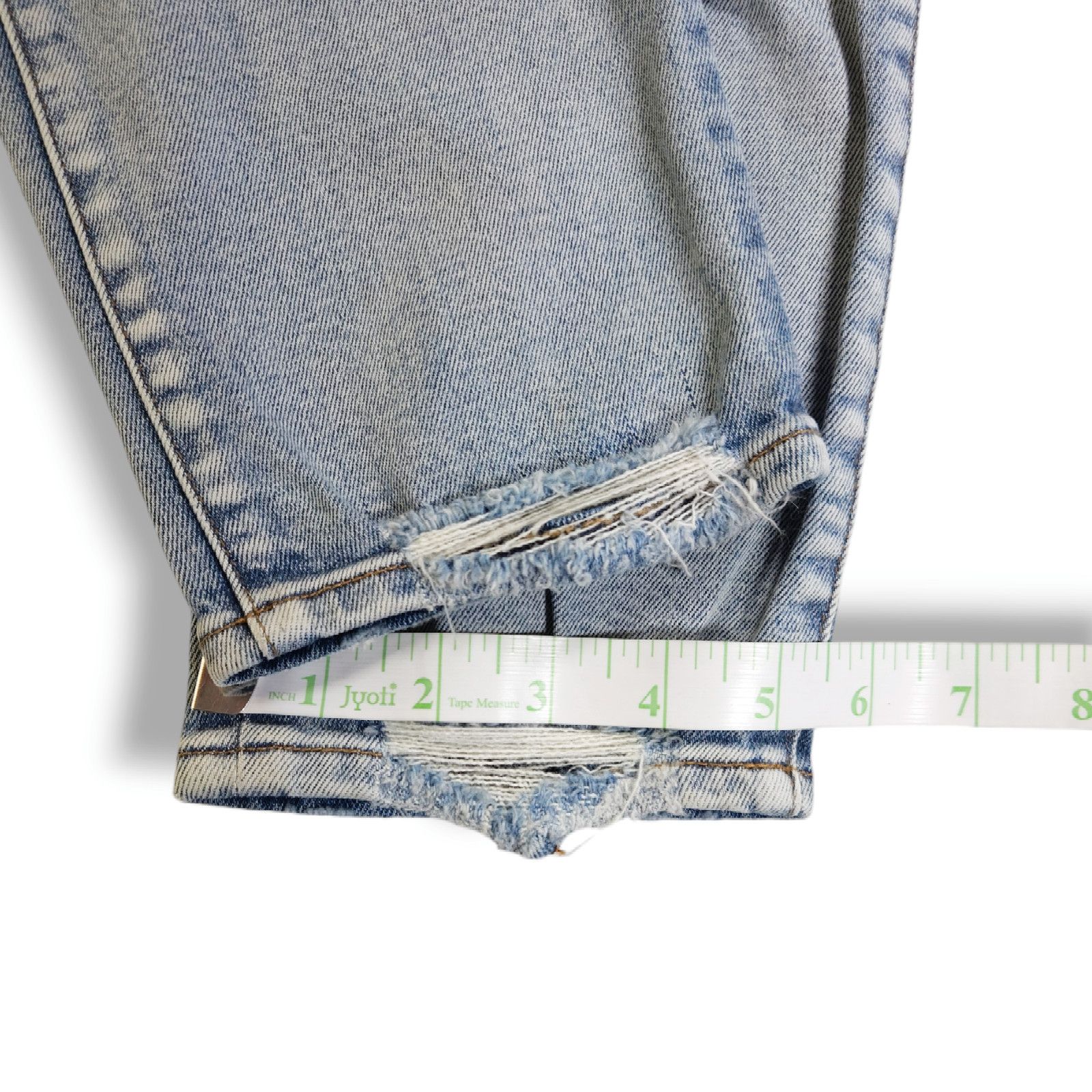 Pistola NWT Pistola Aline Distressed Skinny Ankle Jeans Sz. 26x27 Size 26" / US 2 / IT 38 - 9 Thumbnail