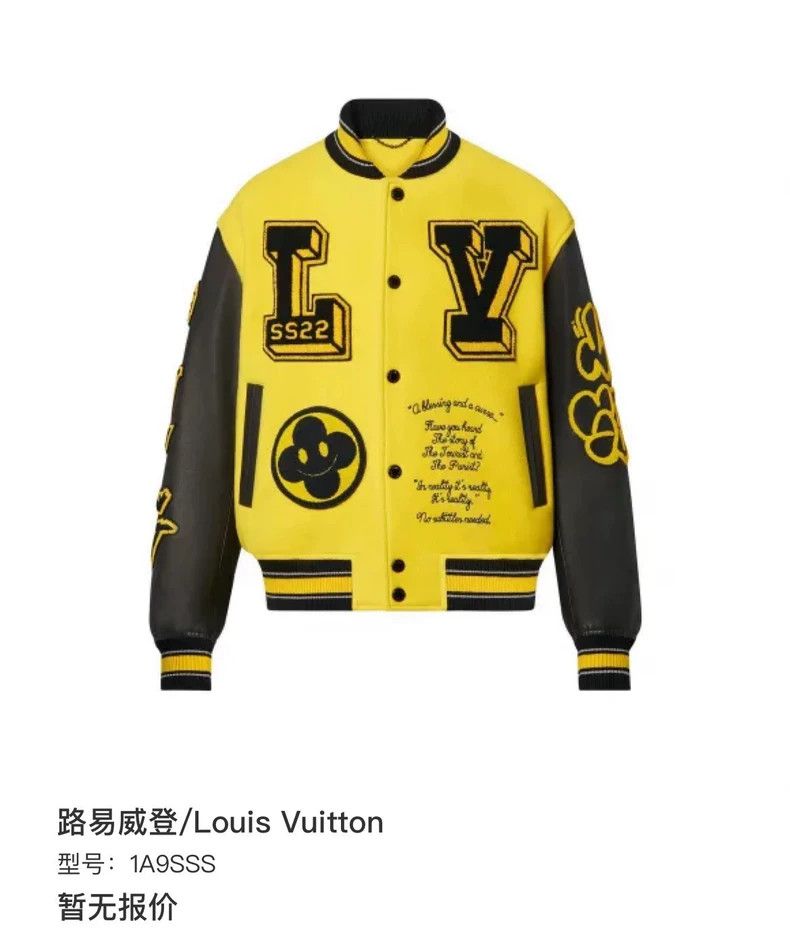 Louis Vuitton Louis Vuitton Yellow monogram logo embroidered patchwork b Size US M / EU 48-50 / 2 - 6 Thumbnail