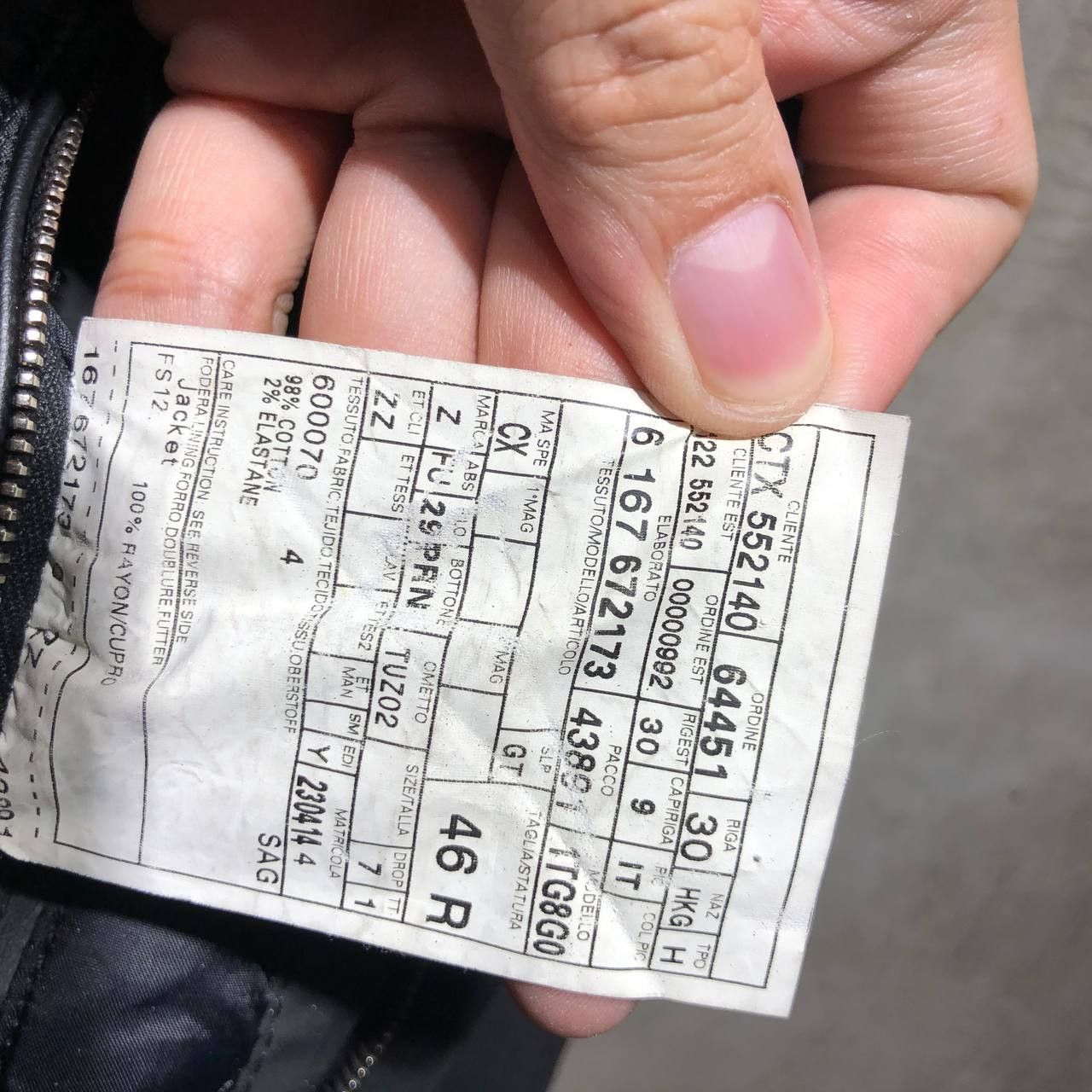 Z Zegna Zegna Waxed motorcycle leather jacket Size US M / EU 48-50 / 2 - 19 Thumbnail