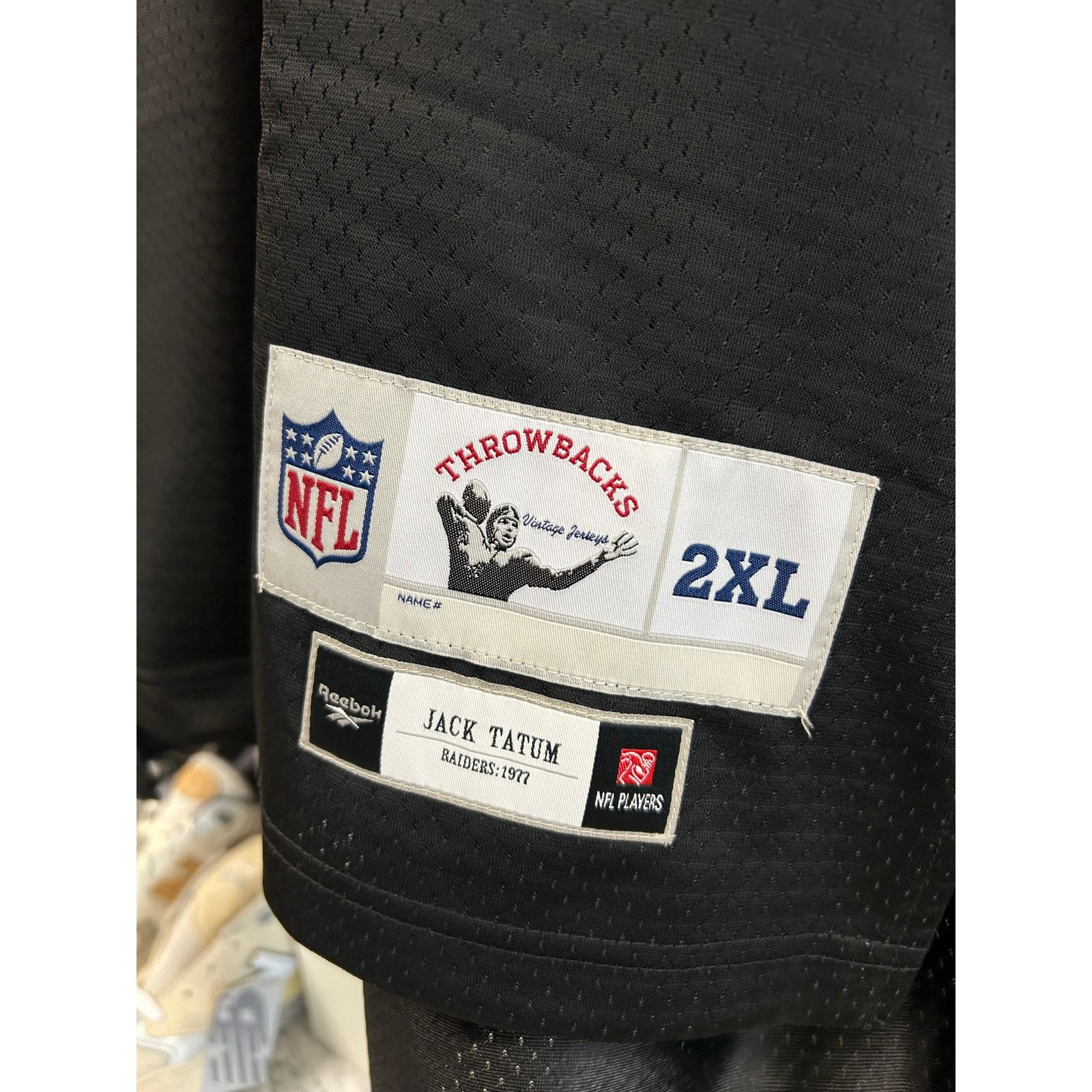 NFL × Reebok Oakland/Las Vegas Raiders Jack Tatum football jersey #32 2XL Size US XXL / EU 58 / 5 - 4 Thumbnail
