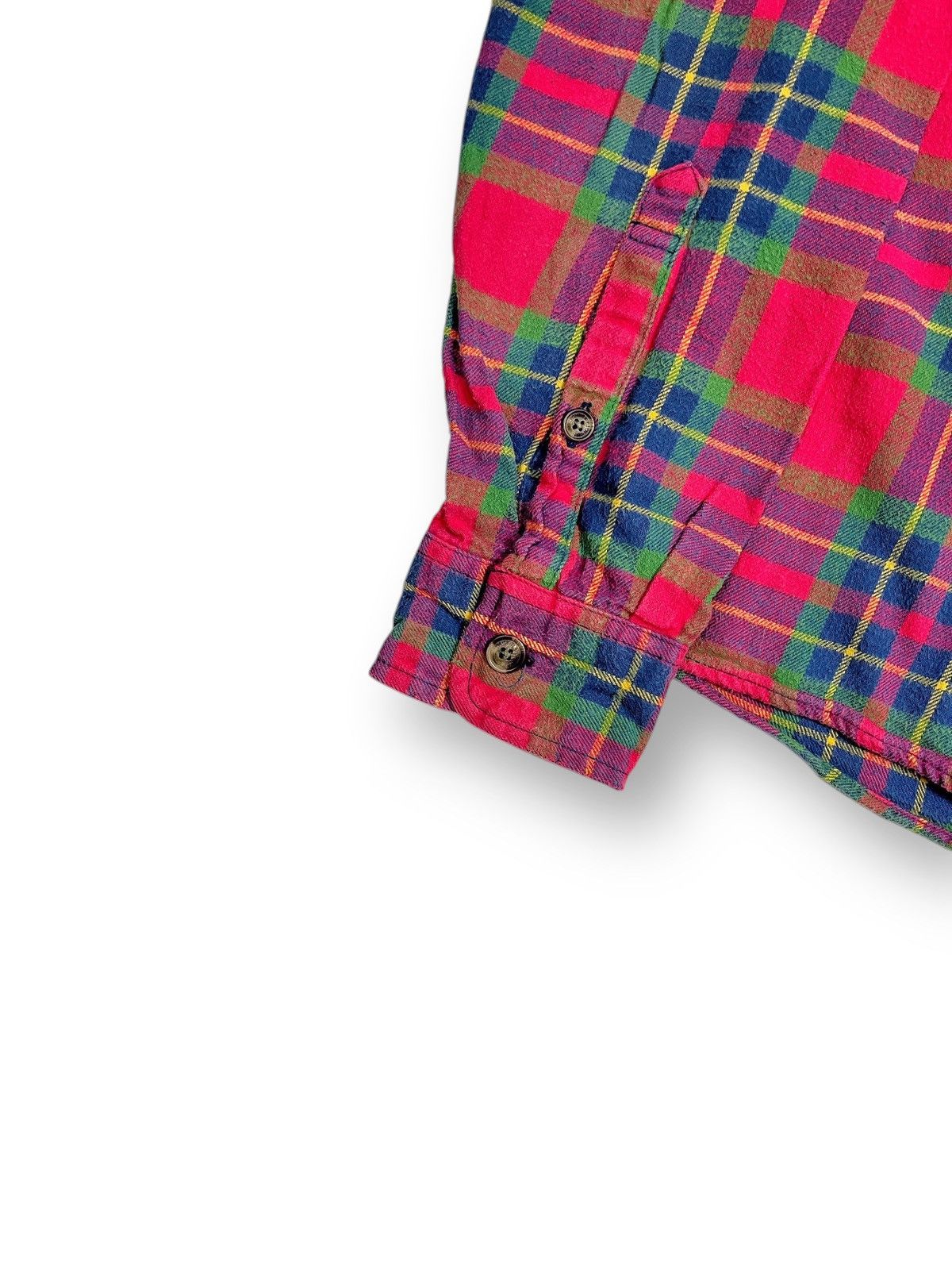 Abercrombie & Fitch × Vintage Y2K Abercrombie & Fitch Double Pocket Plaid Flannel Size US M / EU 48-50 / 2 - 4 Thumbnail