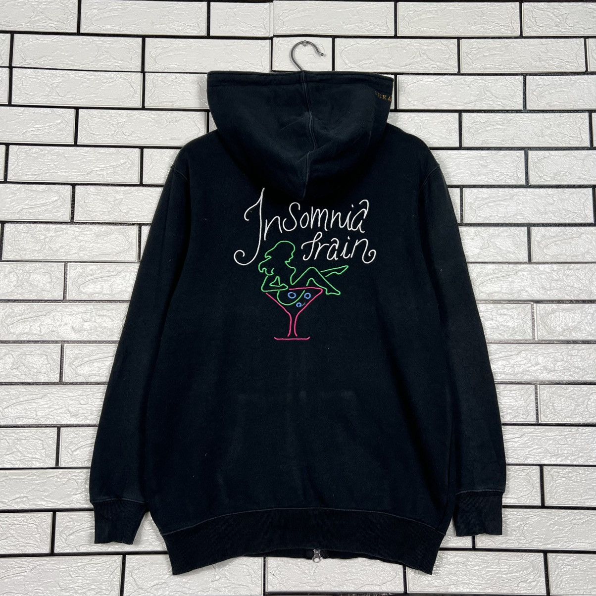 Japanese Brand SEKAI NO OWARI Insomnia Train Logo Zipper Hoodies #4261-C194 Size US M / EU 48-50 / 2 - 1 Thumbnail